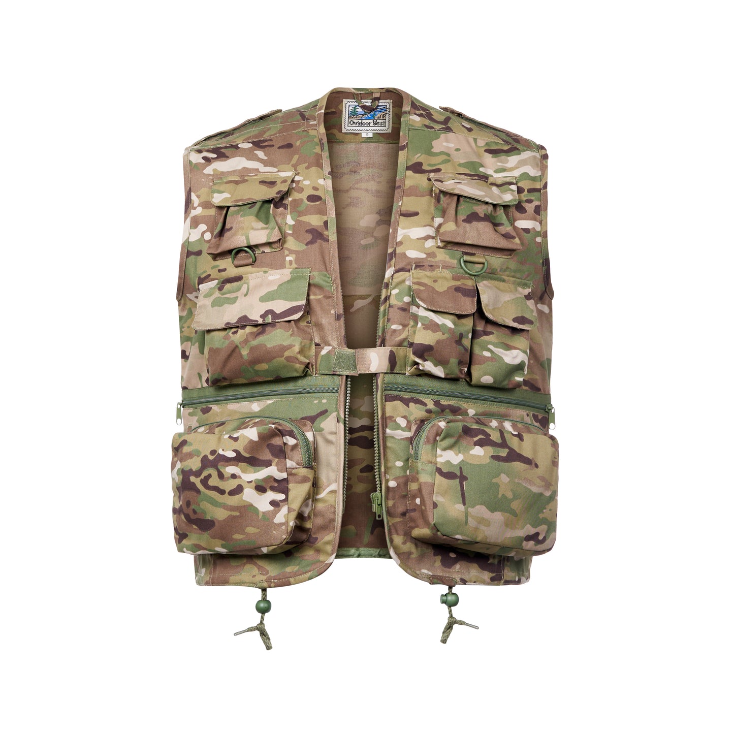 Gilet Multi Pocket Universal Camo
