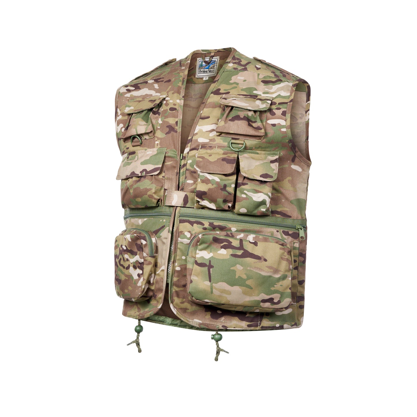 Gilet Multi Pocket Universal Camo