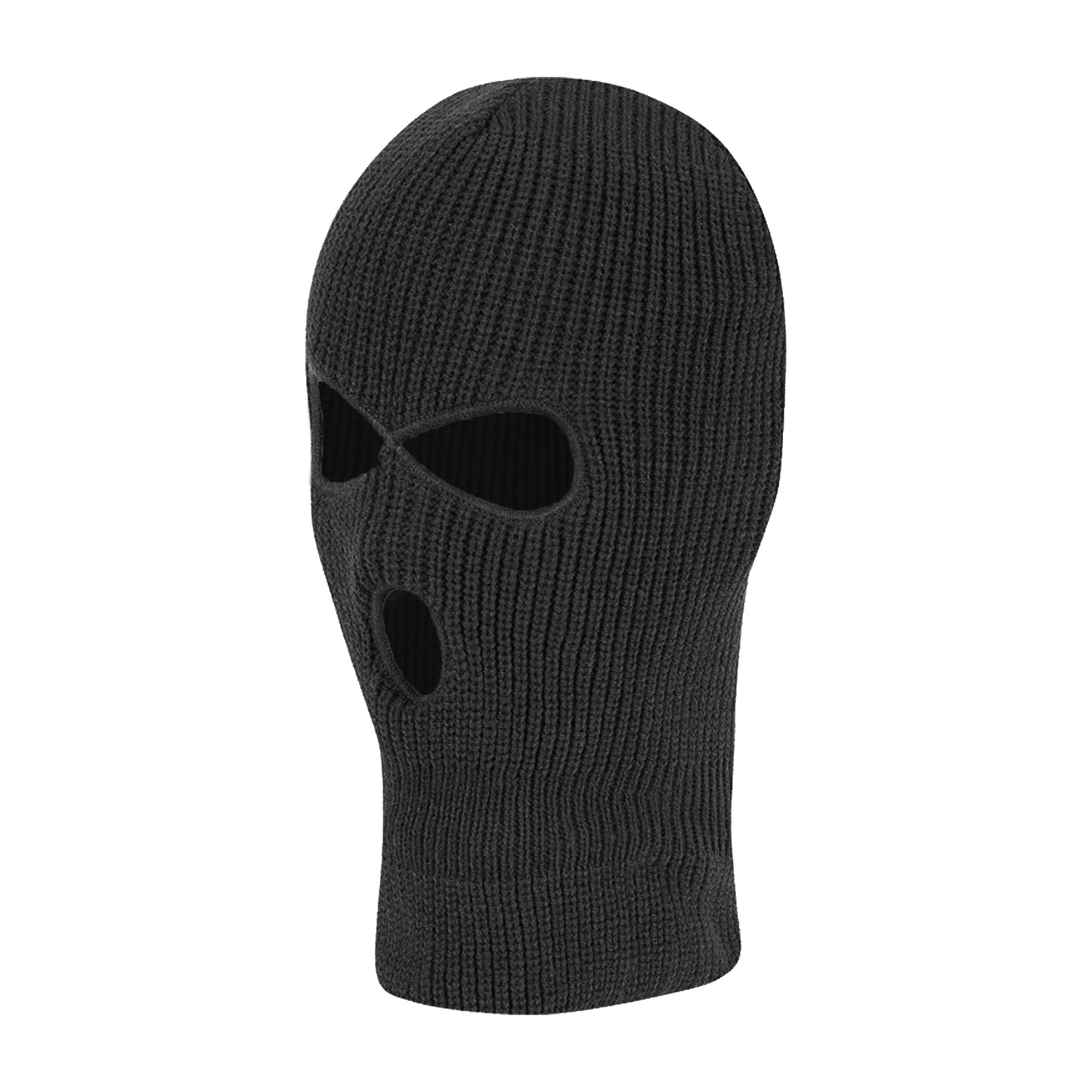 Balaclava 3 Hole SAS Force Hat Black