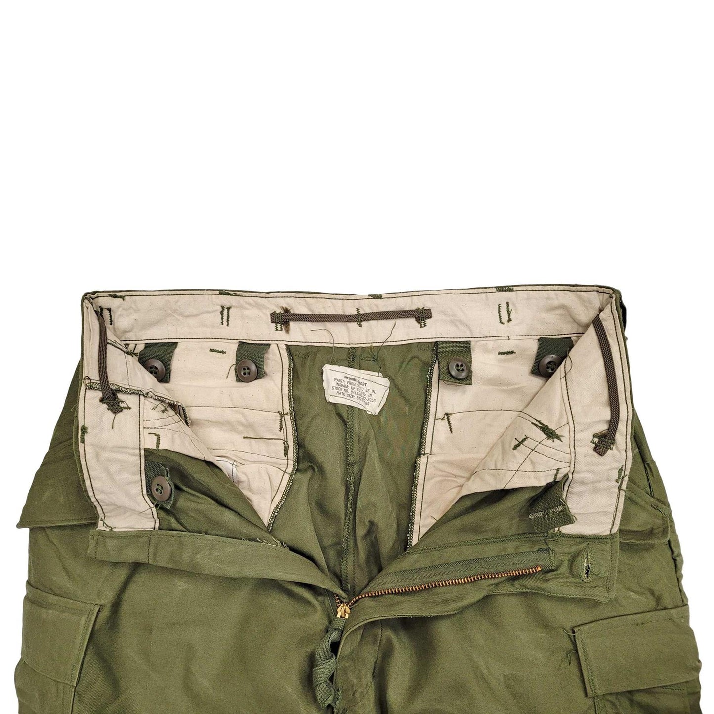 M65 Trouser Original US Army Military Vintage Combat Pants Olive