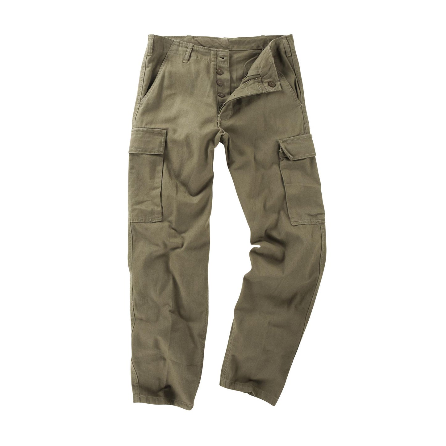 Original German Moleskin Trouser Army Bundeswehr Military Pants Olive