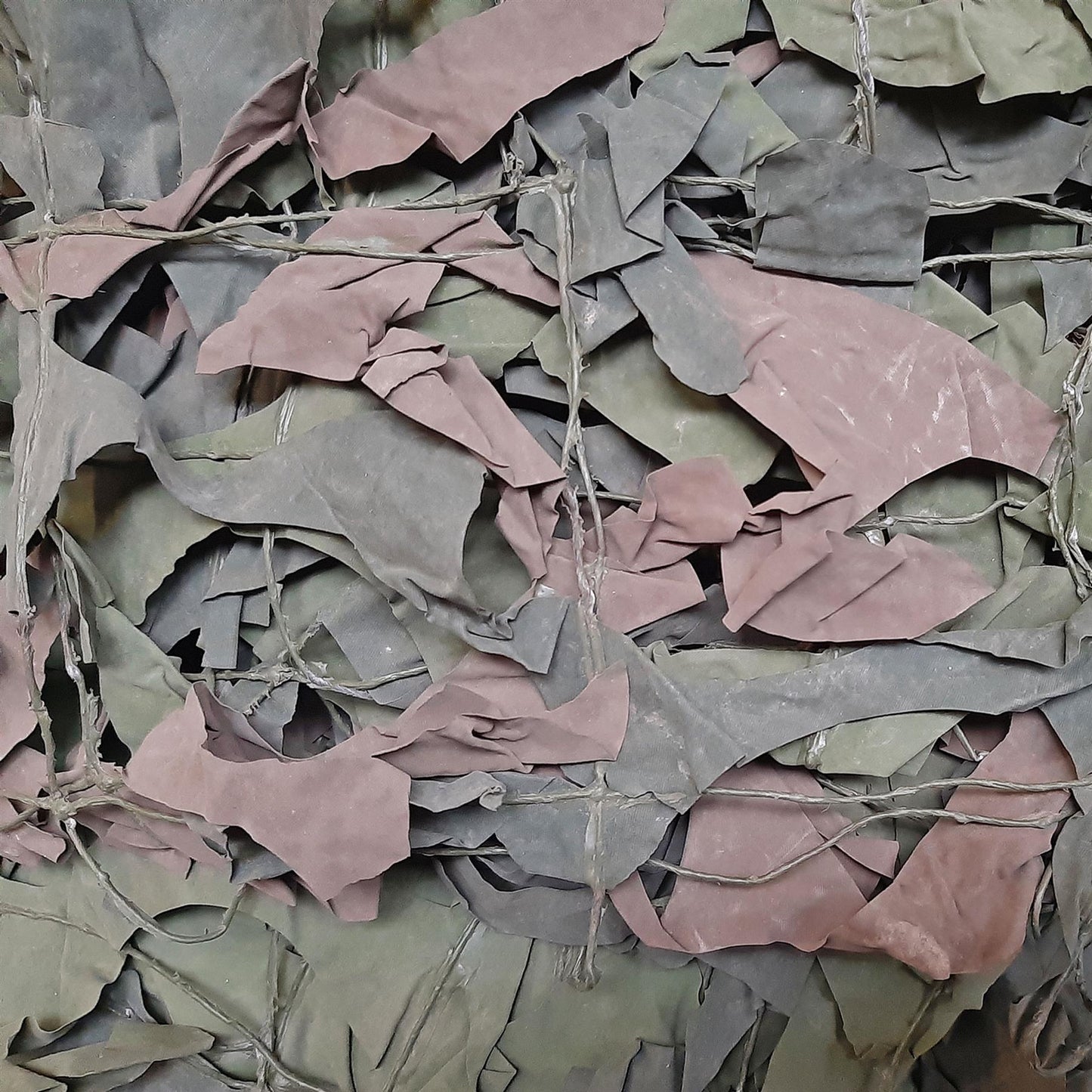 Army Camo Netting Original Military Vintage Surplus Net Cover Woodland Camo