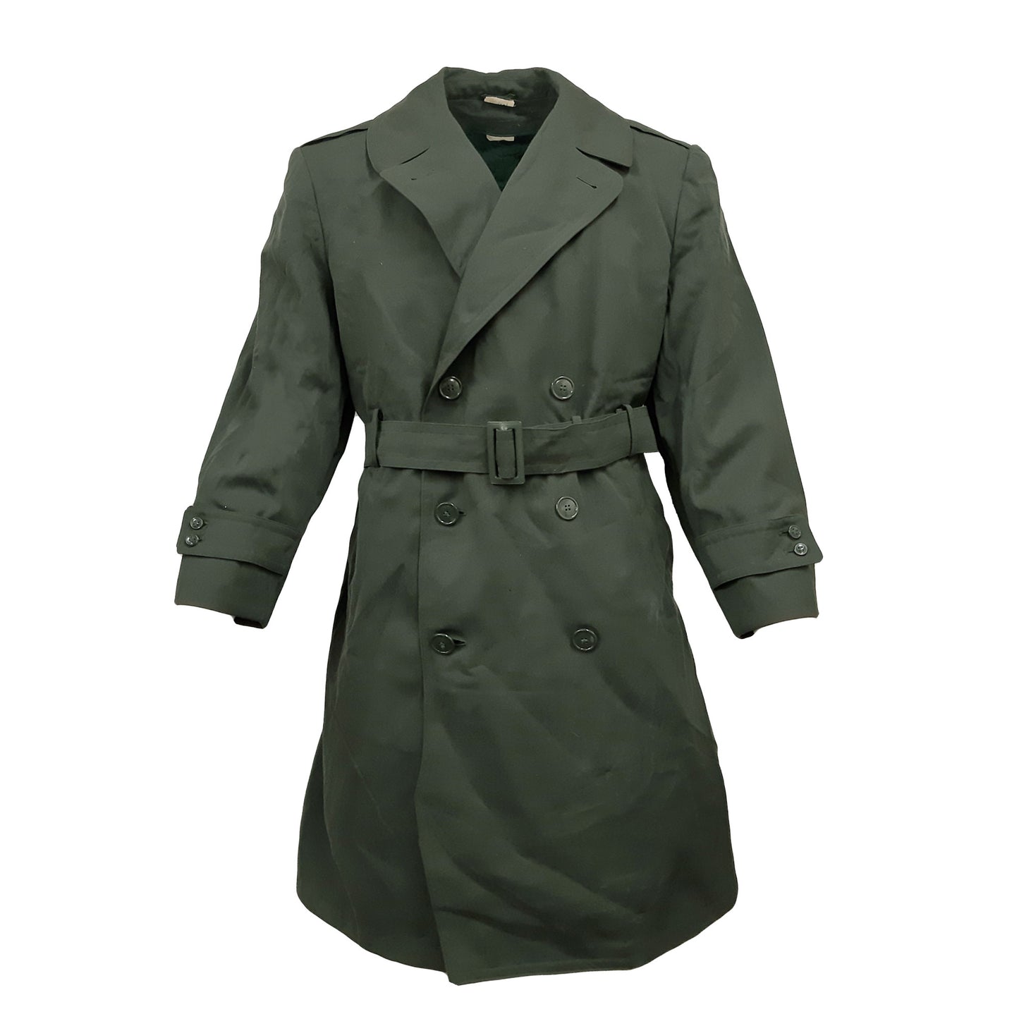 Original US Army Parka AG44 Wool Trench Coat Grade 2 Green