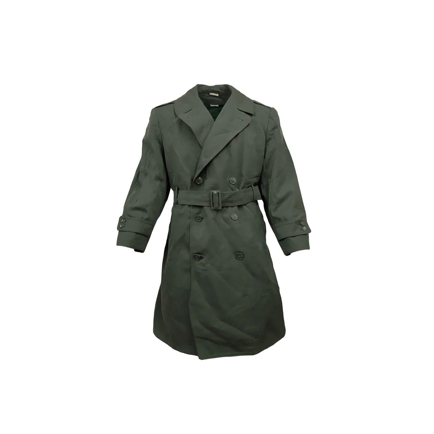 Original US Army Parka AG44 Wool Trench Coat Grade 2 Green