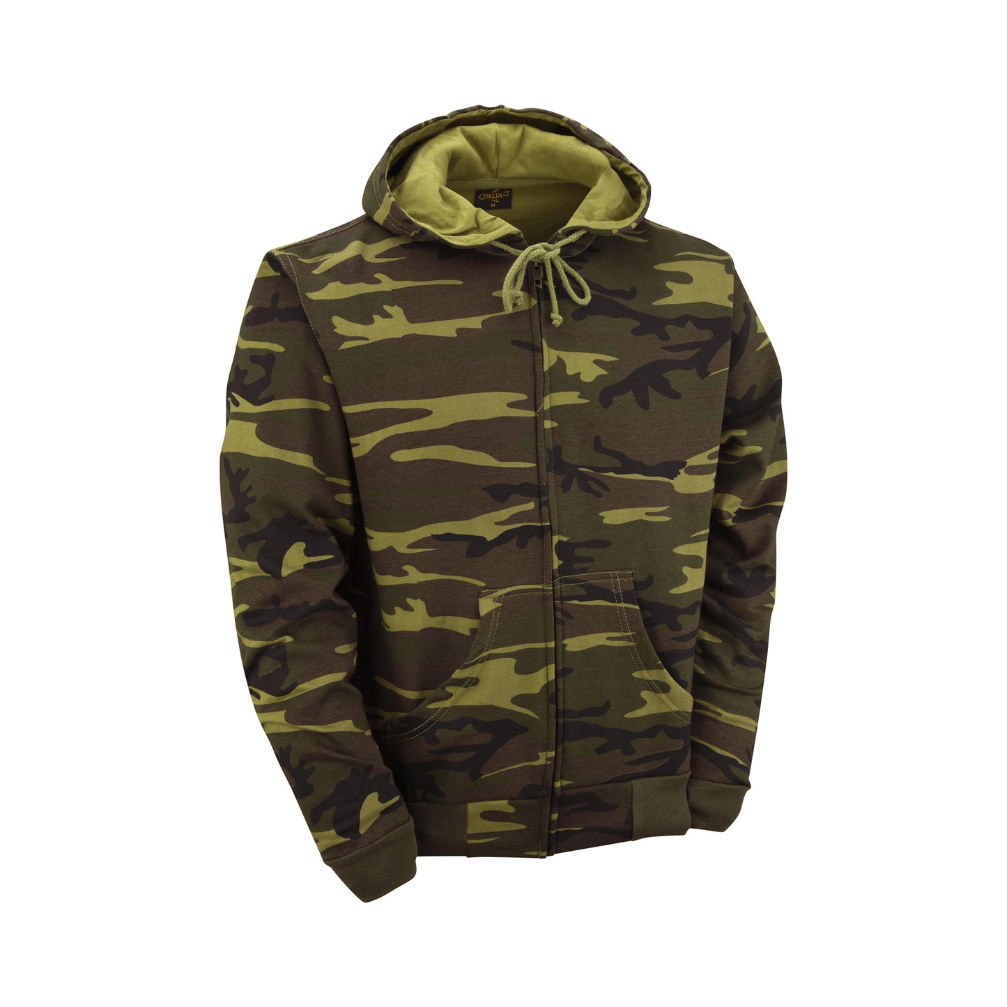 Combat Hoodie Army Style Tactical Top Woodland Camo