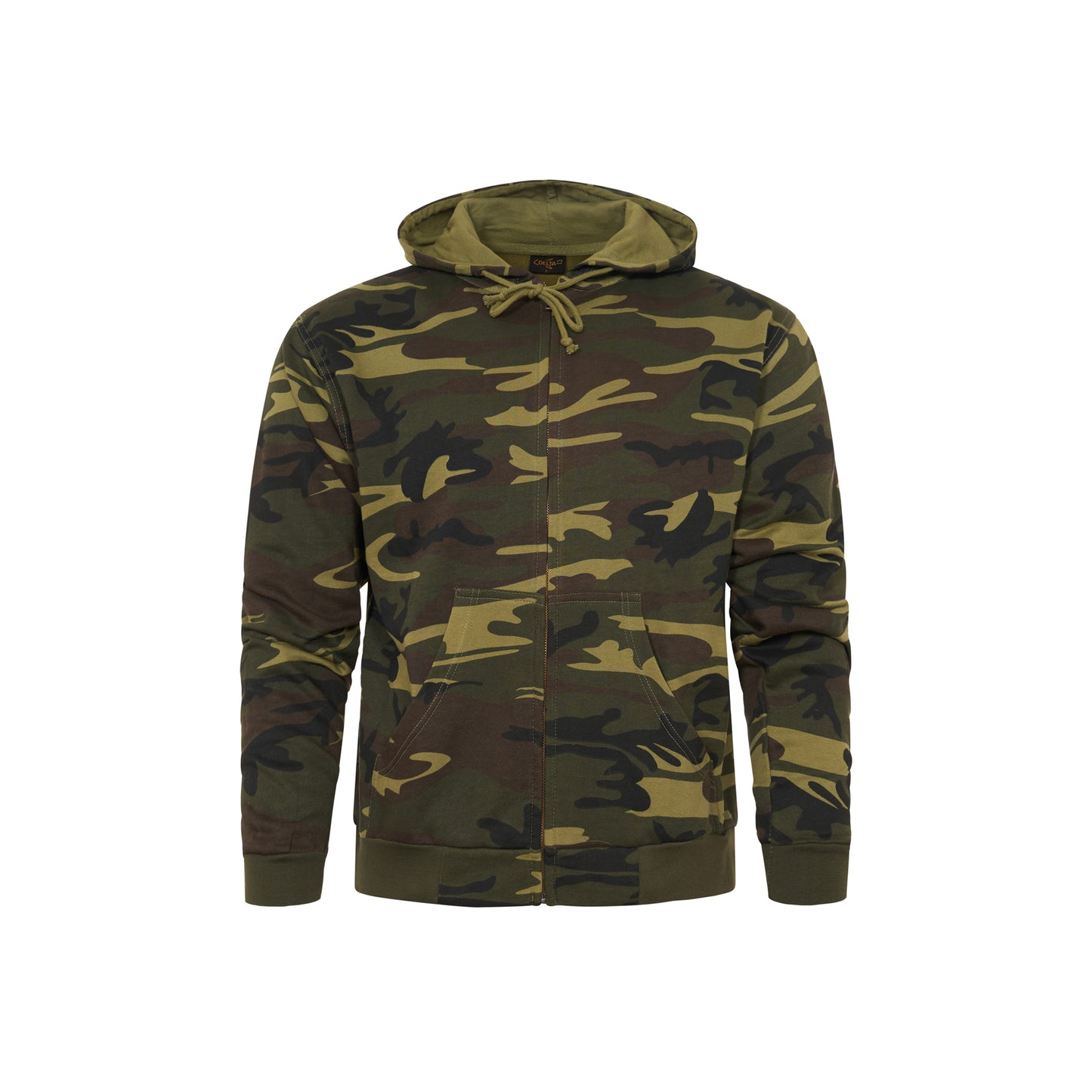 Combat Hoodie Army Style Tactical Top Woodland Camo