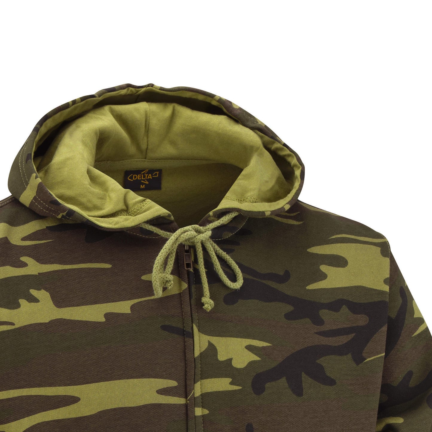 Combat Hoodie Army Style Tactical Top Woodland Camo
