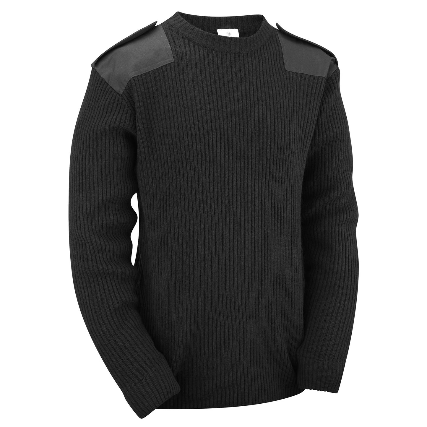 Army Jumper Crew Neck Military Combat Pullover Black