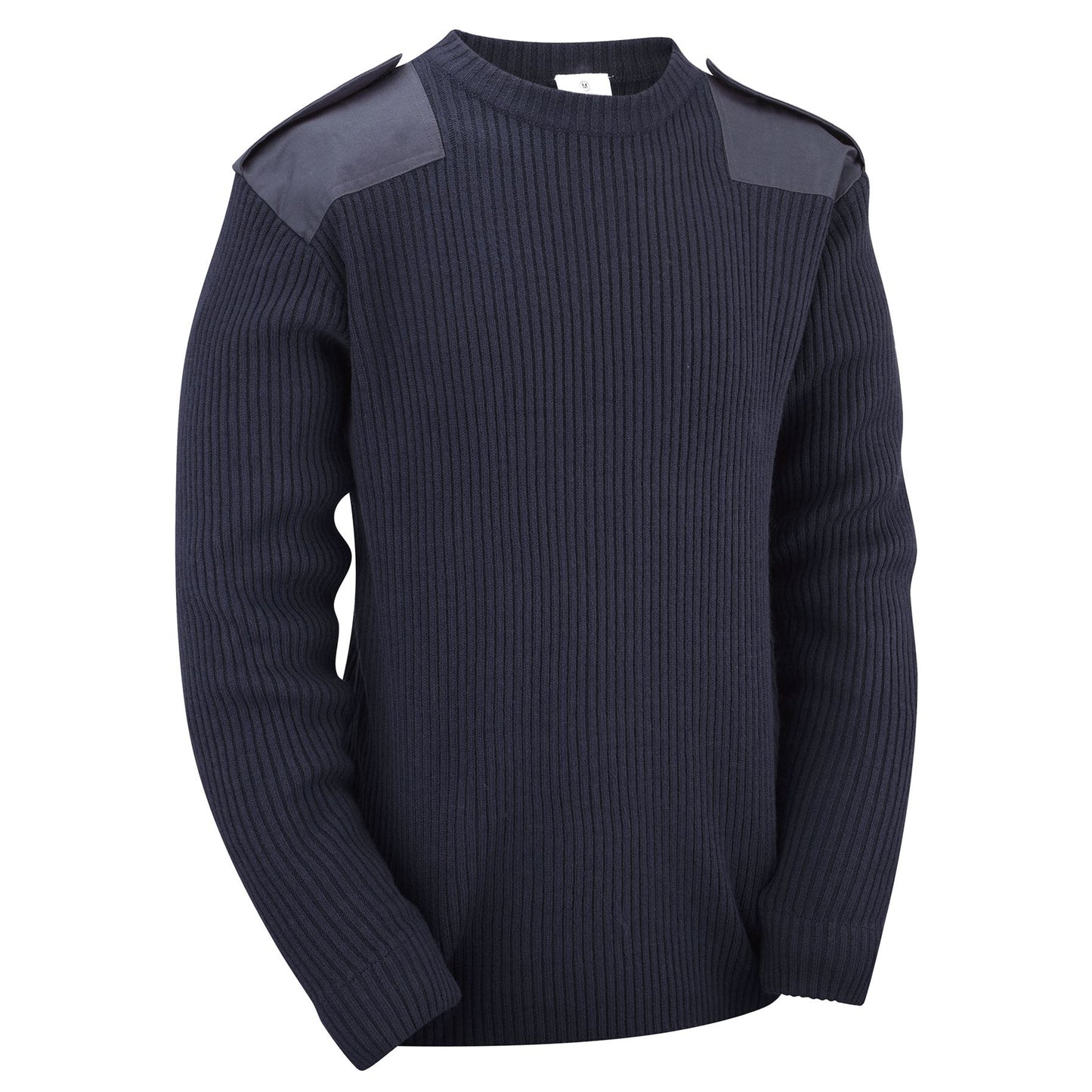Army Jumper Crew Neck Military Combat Pullover Navy / Black