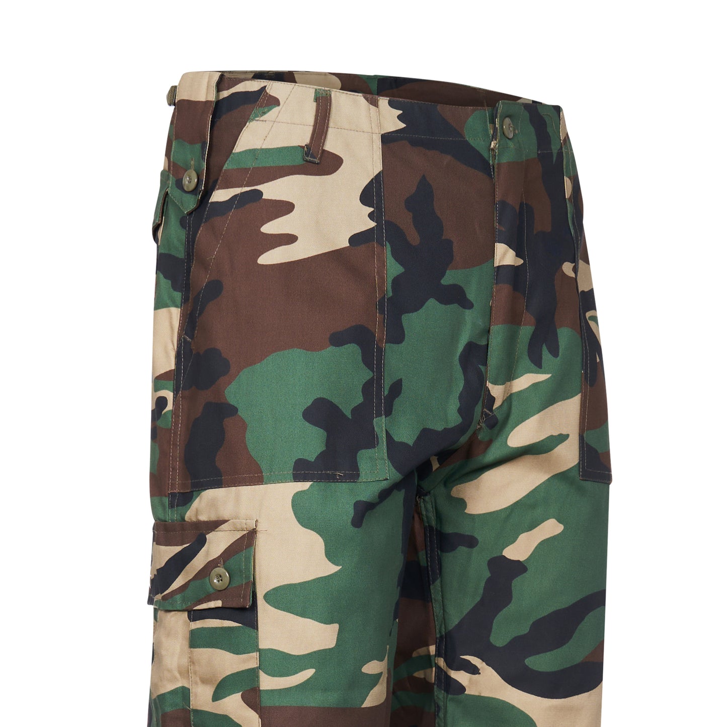Combat Cargo Trouser 6 Pocket Woodland Camo