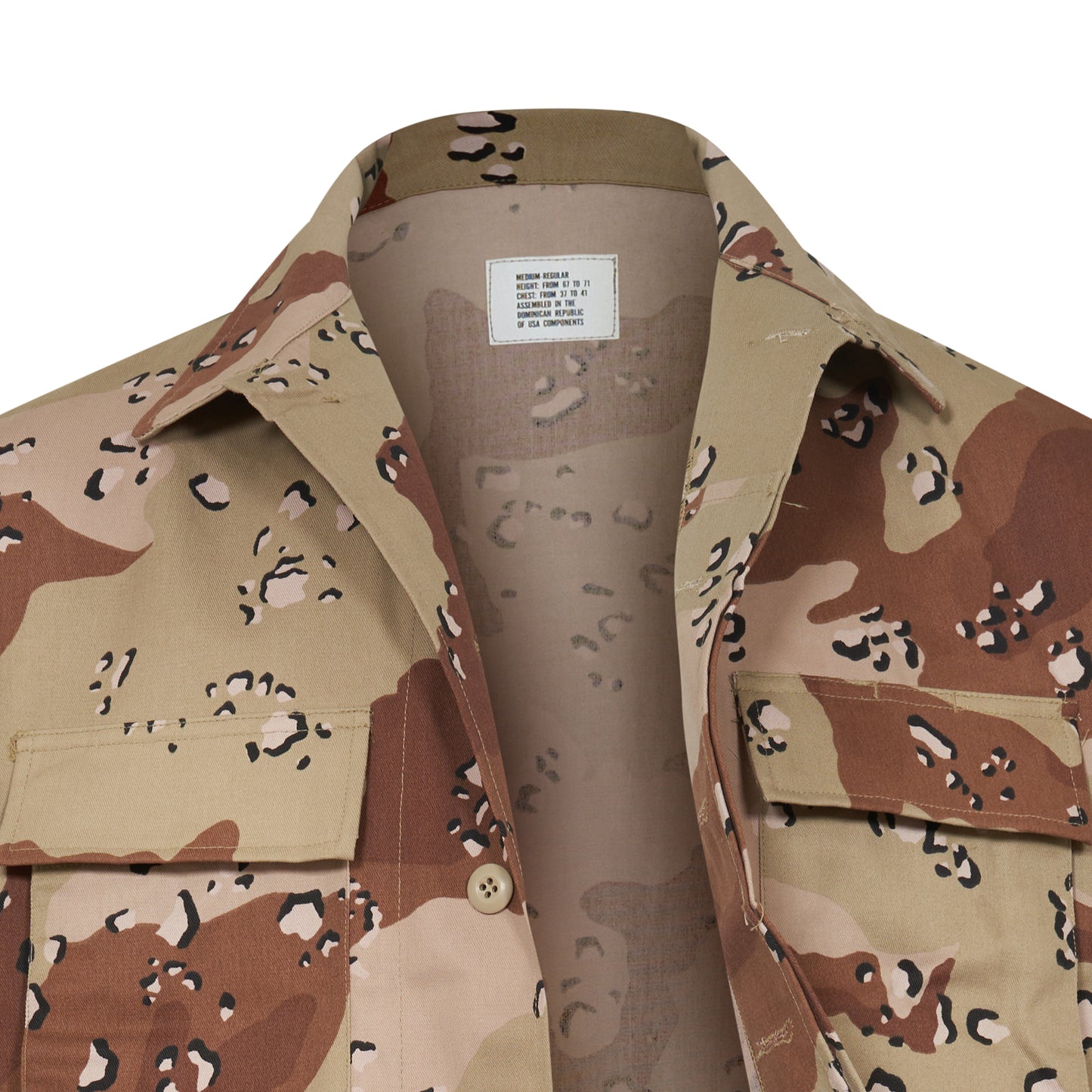 Army Jacket Original US Military BDU Combat Top US Desert (6D)