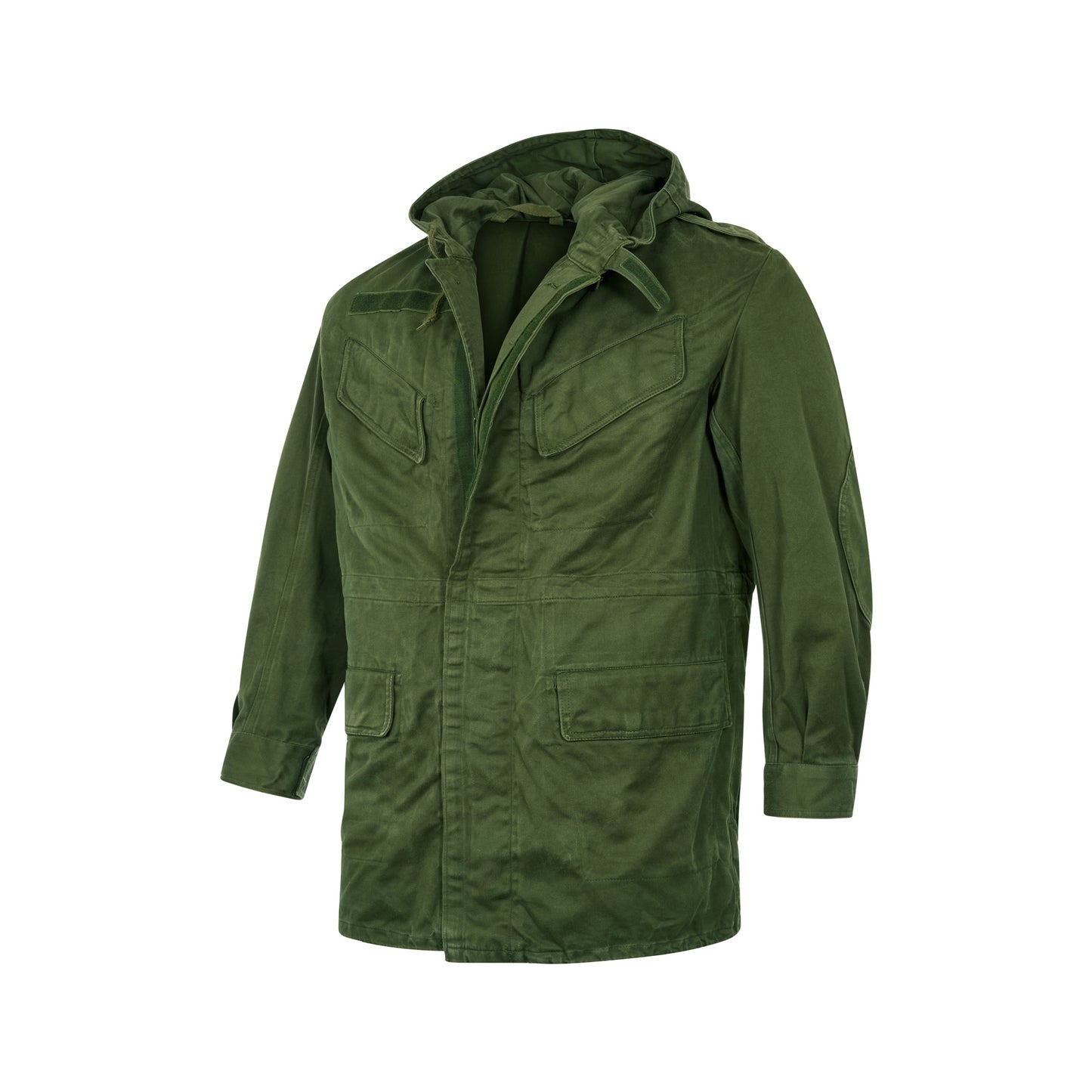 Original Belgian Army Parka Vintage Long Coat New Olive