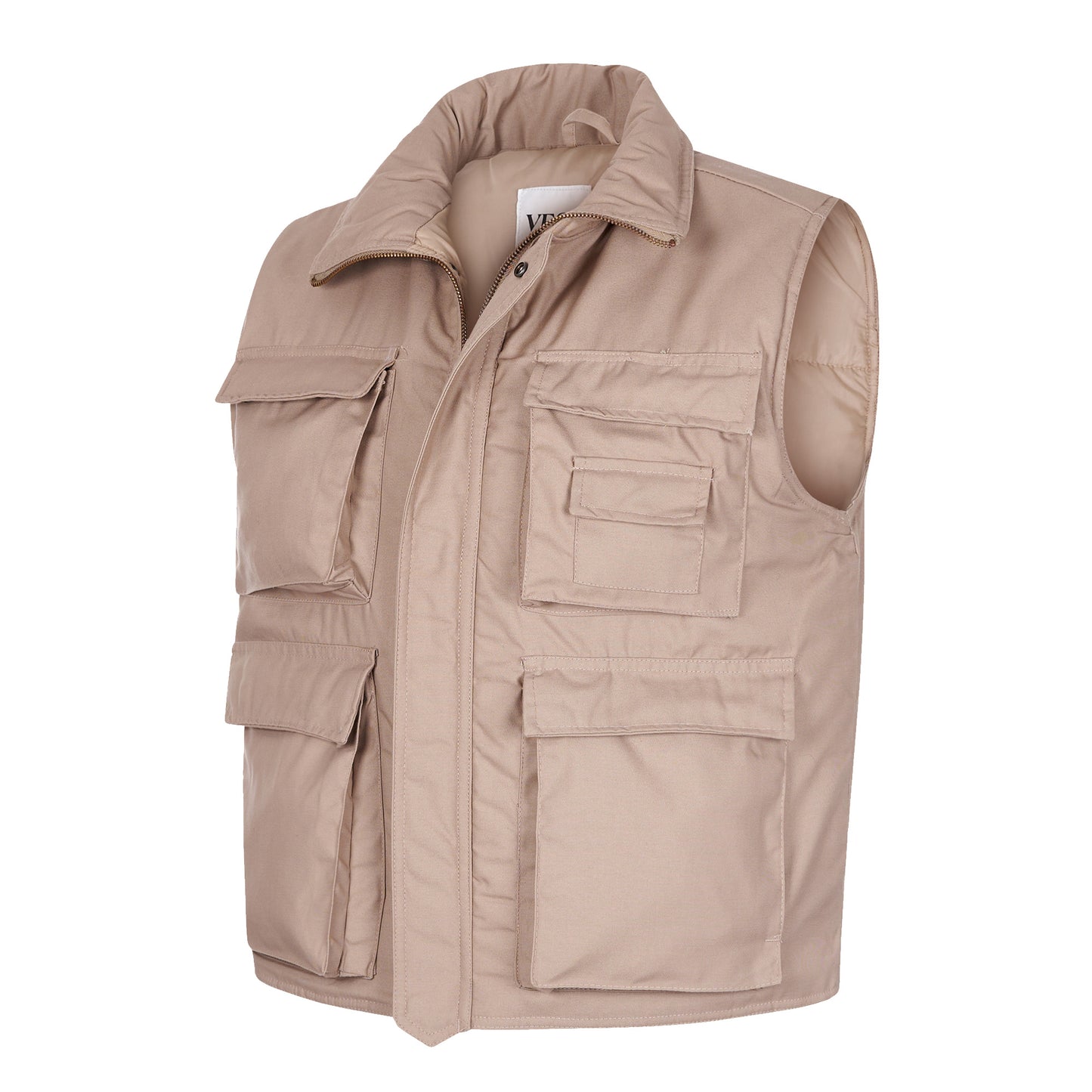 Body Warmer Army Combat Padded Gilet Military Vest Beige
