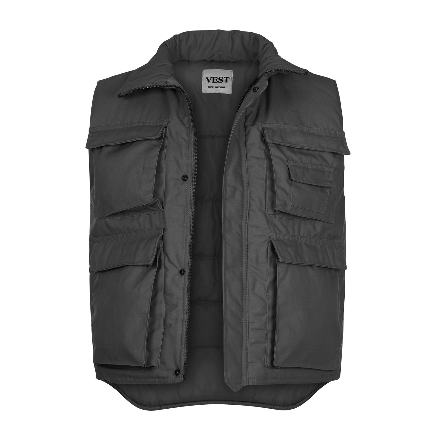 Body Warmer Army Combat Padded Gilet Military Vest Black
