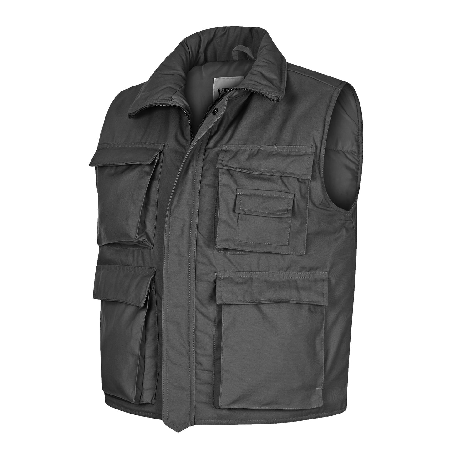 Body Warmer Army Combat Padded Gilet Military Vest Black