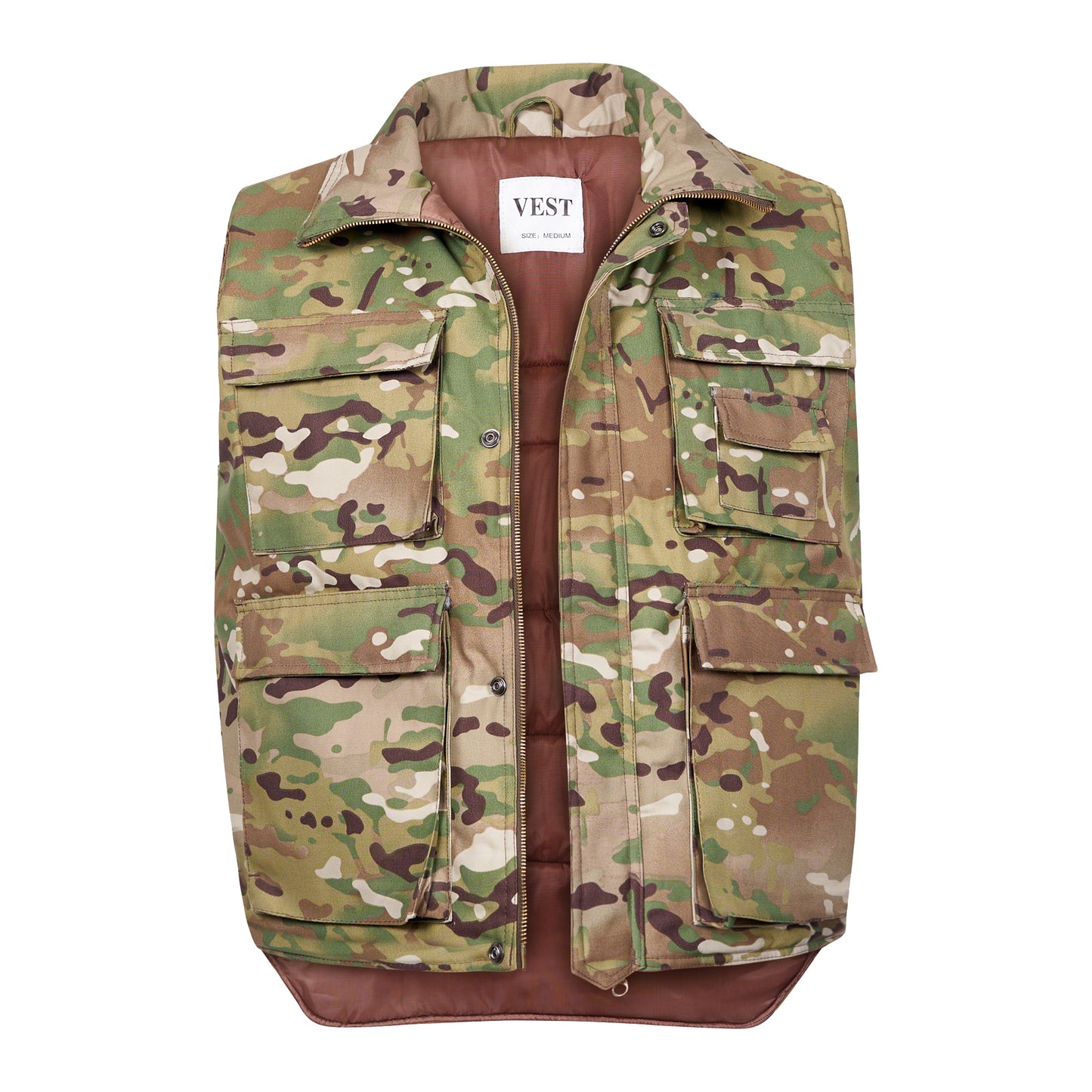Body Warmer Army Combat Padded Gilet Military Vest Universal Camo
