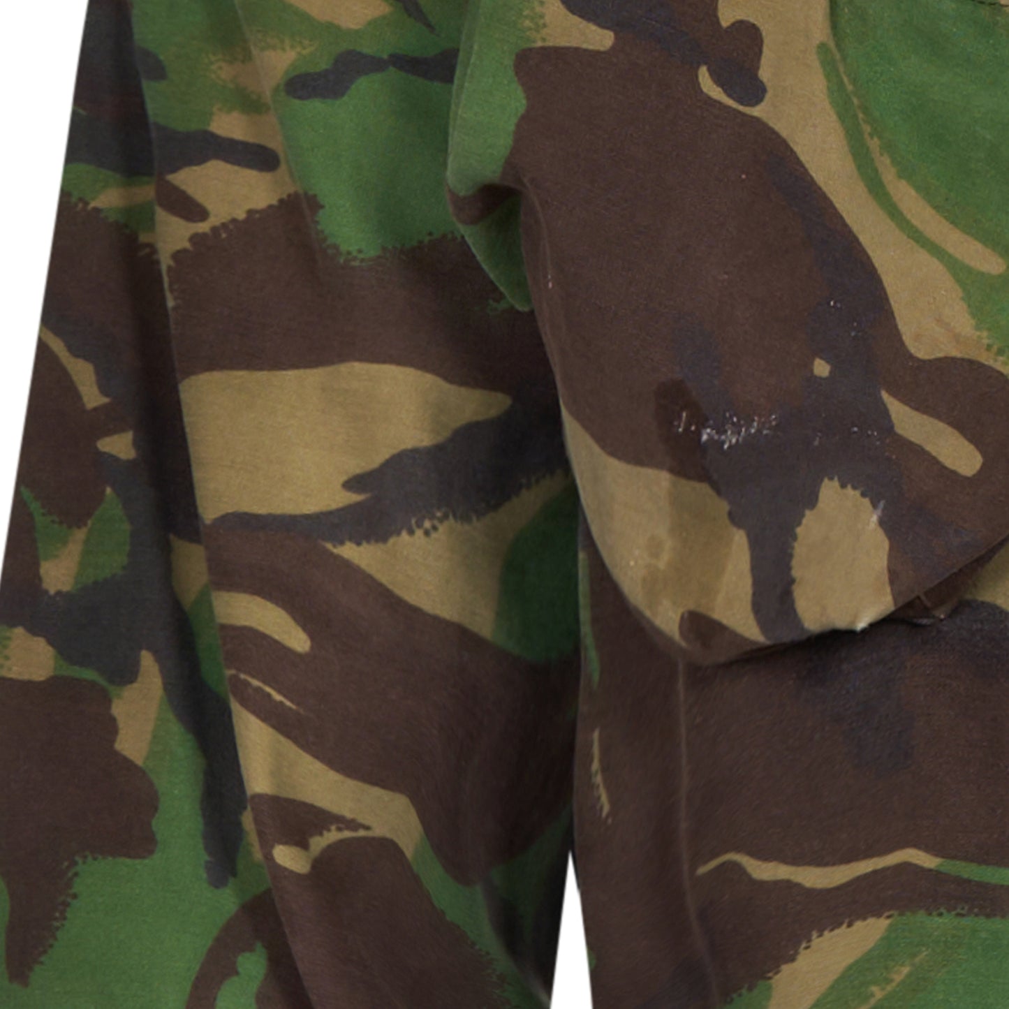 Original British Army Jacket Vintage Surplus Camo Issued Military Combat Field Coat DPM Camo