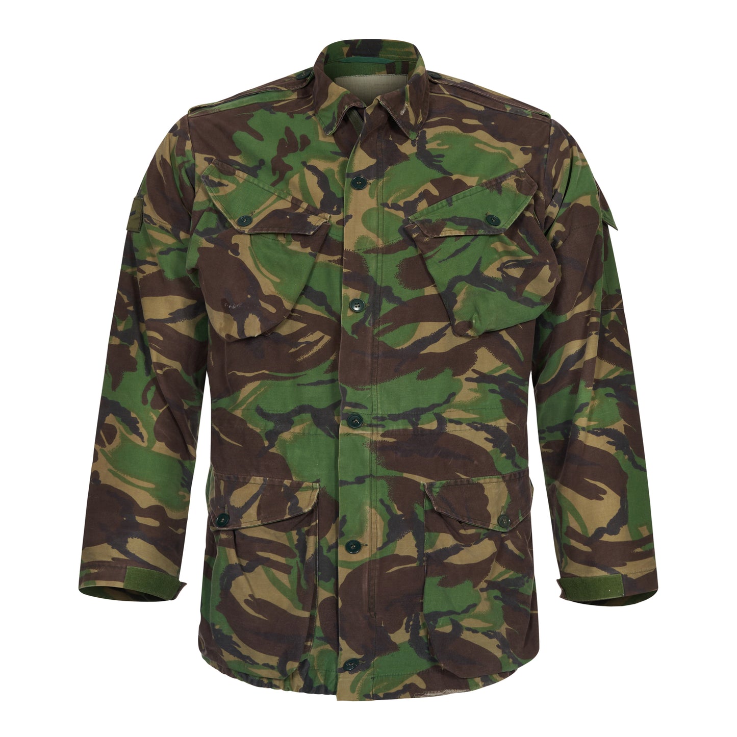 Original British Army Jacket Vintage Surplus Camo Issued Military Combat Field Coat DPM Camo