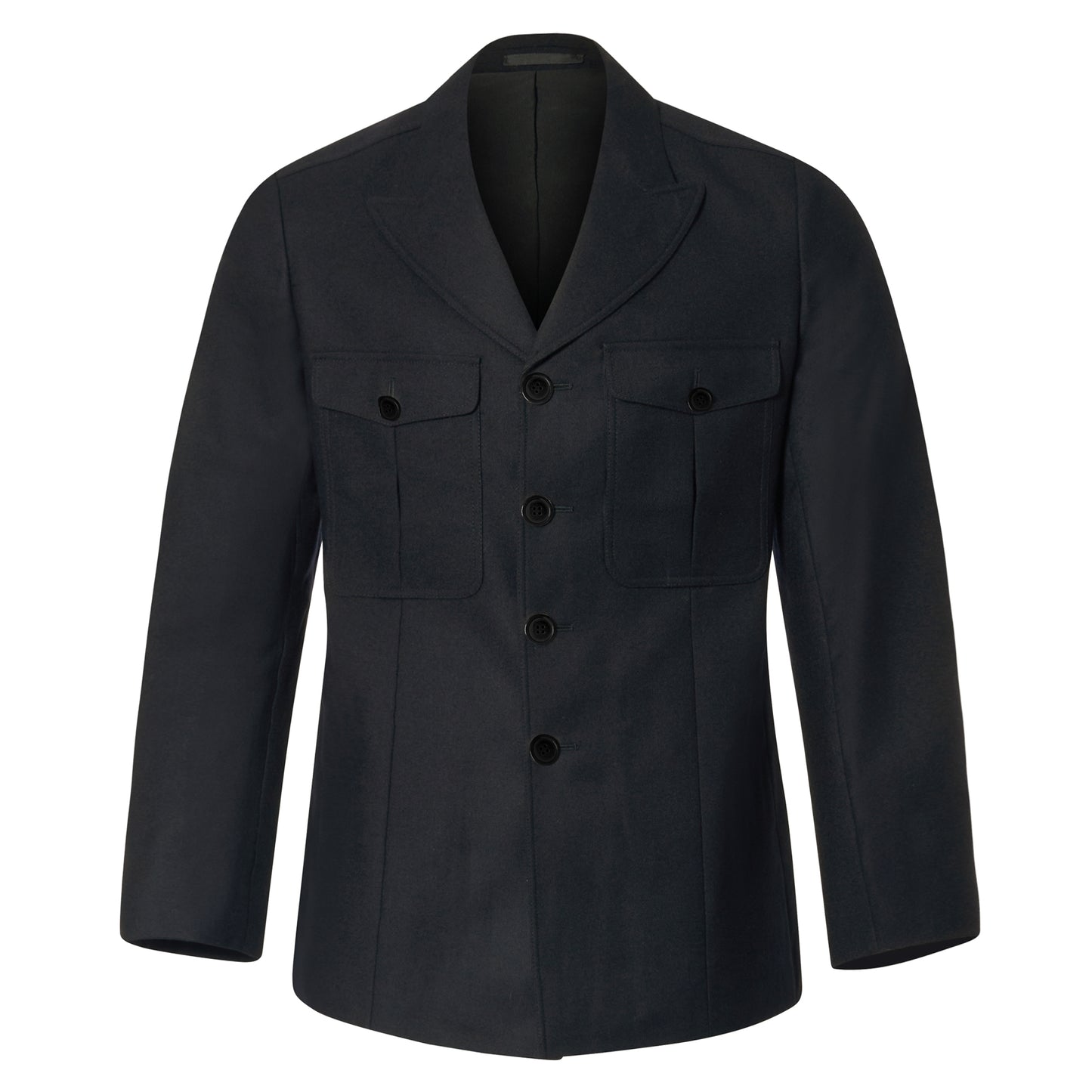 Original British Wool Jacket Tunic Uniform Blazer Black