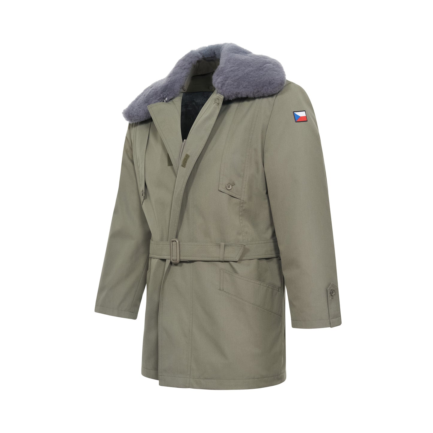 Original Czech Army Parka Cold Weather with Liner Olive
