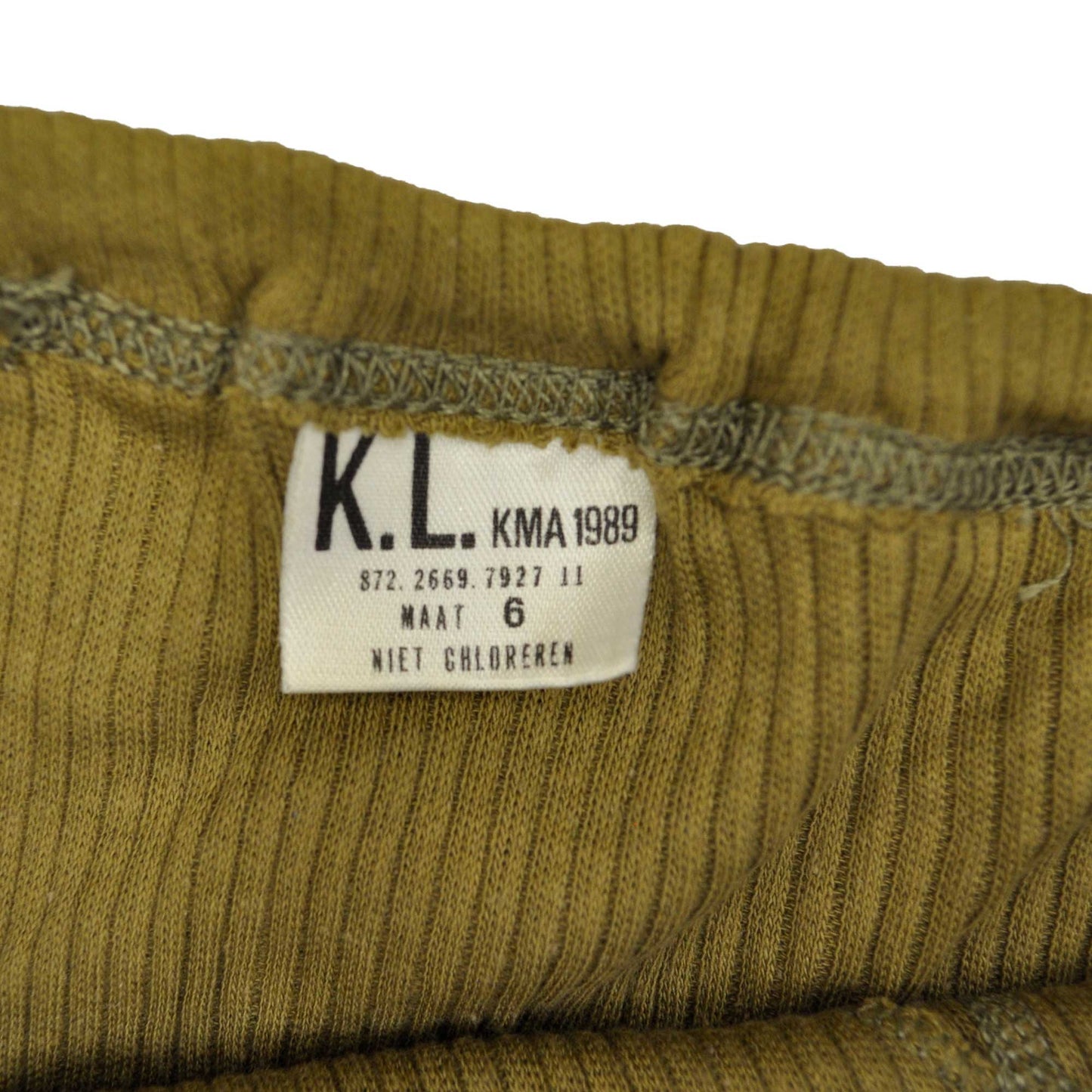 Original Dutch Army Pants Underwear Soft Boxer Khaki