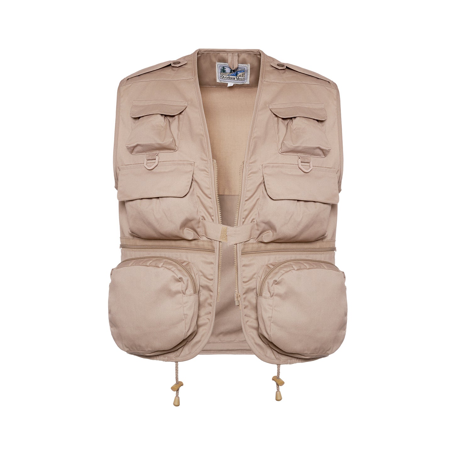 Gilet Multi Pocket Beige