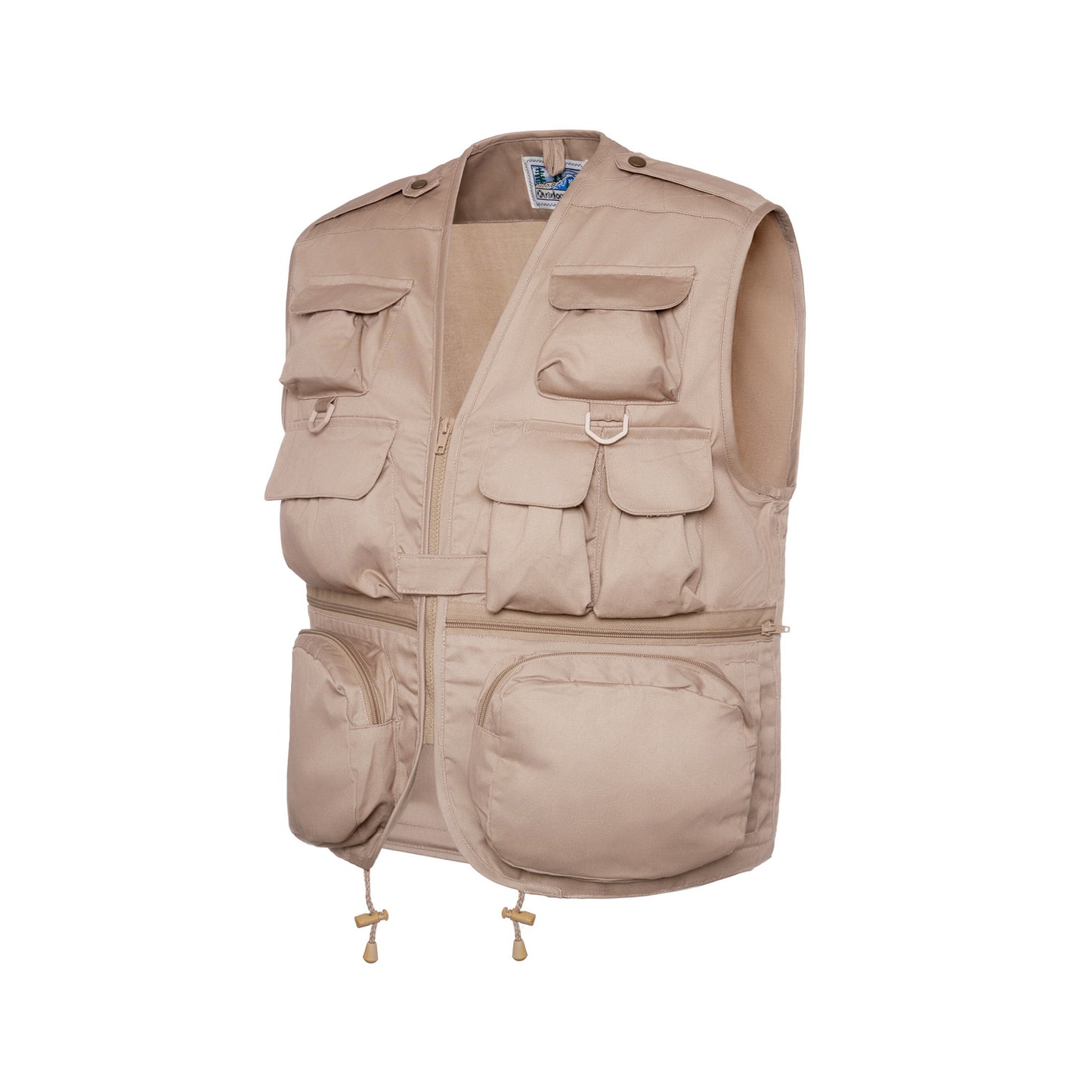 Gilet Multi Pocket Beige