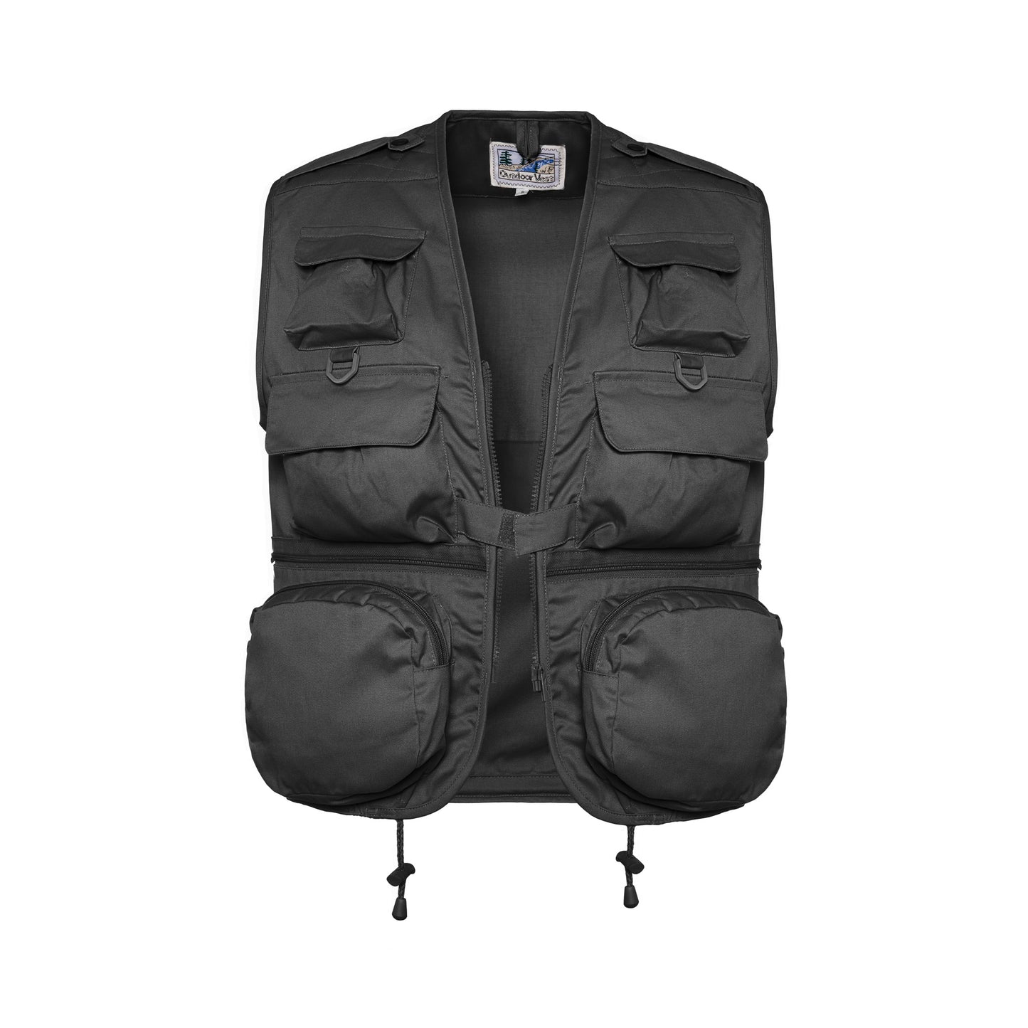 Gilet Multi Pocket Black