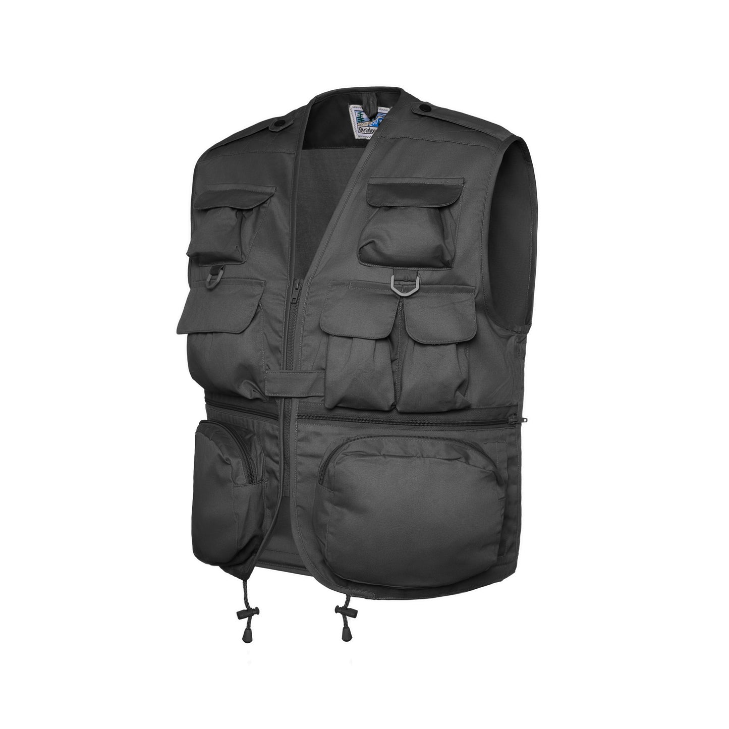 Gilet Multi Pocket Black