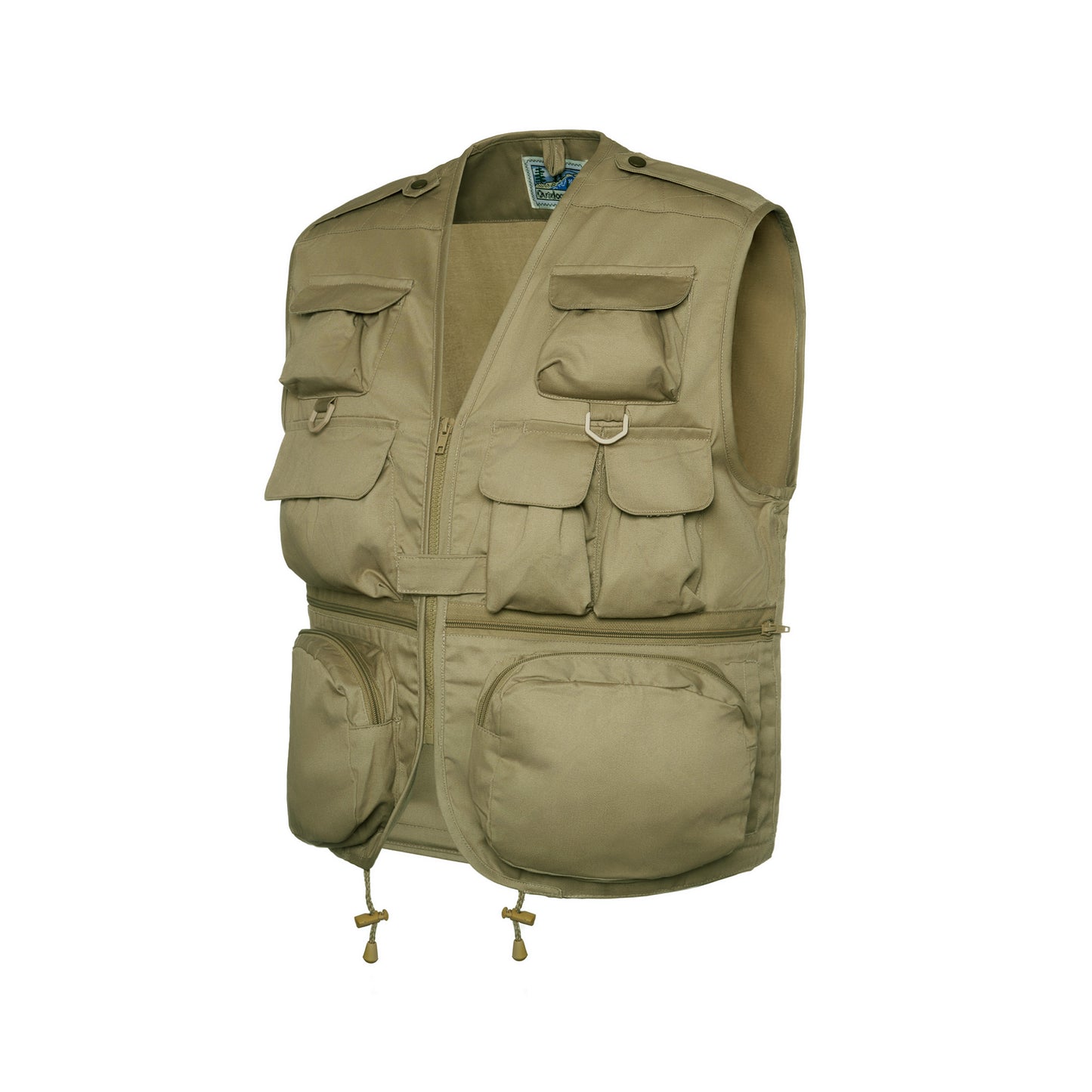 Gilet Multi Pocket Olive