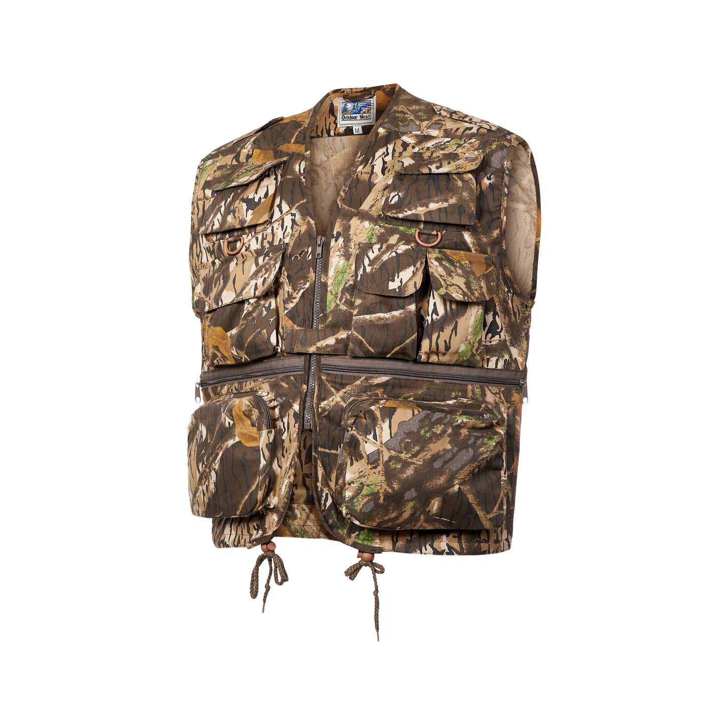Gilet Multi Pocket Tree Bark Camo