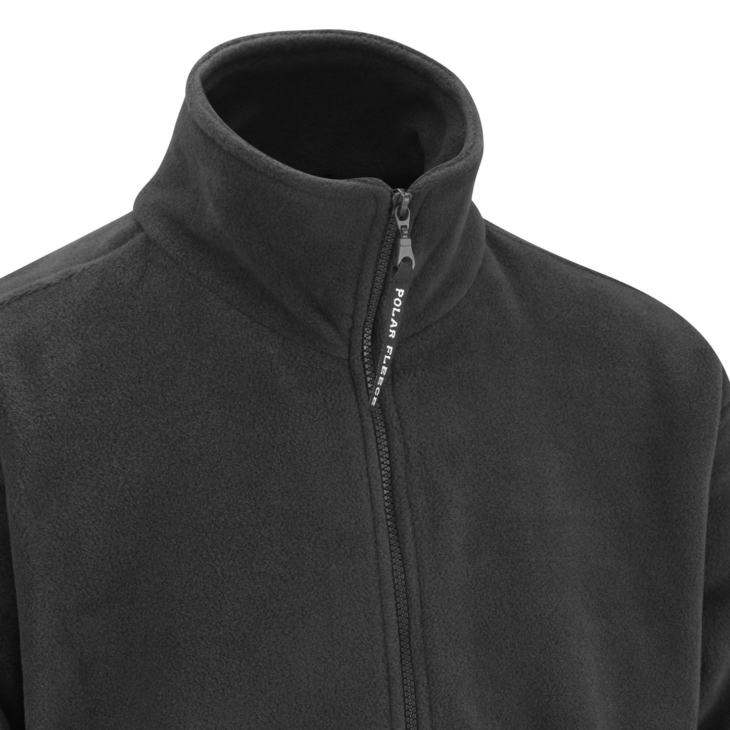 Fleece Jacket Winter Warm Hiking Camping Fishing Hunting Coat Black