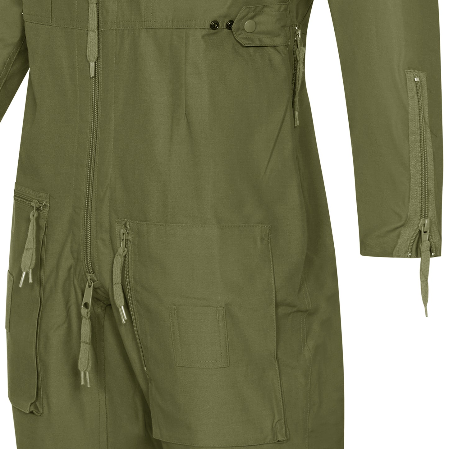 Flying Suit Flight Jumpsuit Military Style Coverall Olive