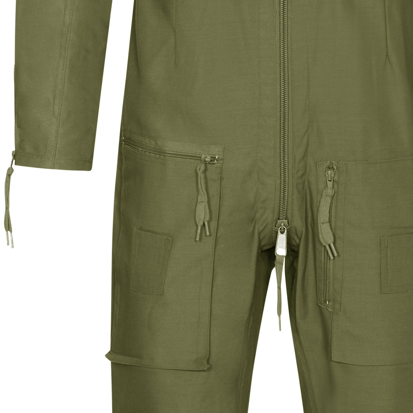 Flying Suit Flight Jumpsuit Military Style Coverall Olive
