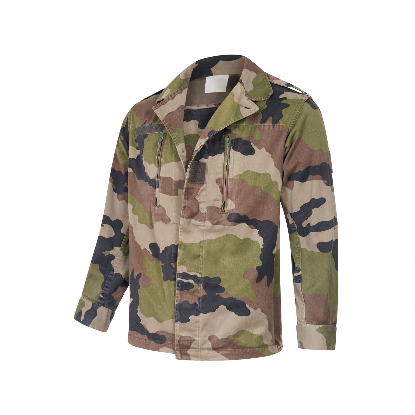 Army Jacket Original French Military F2 Camo Light Top Woodland Camo
