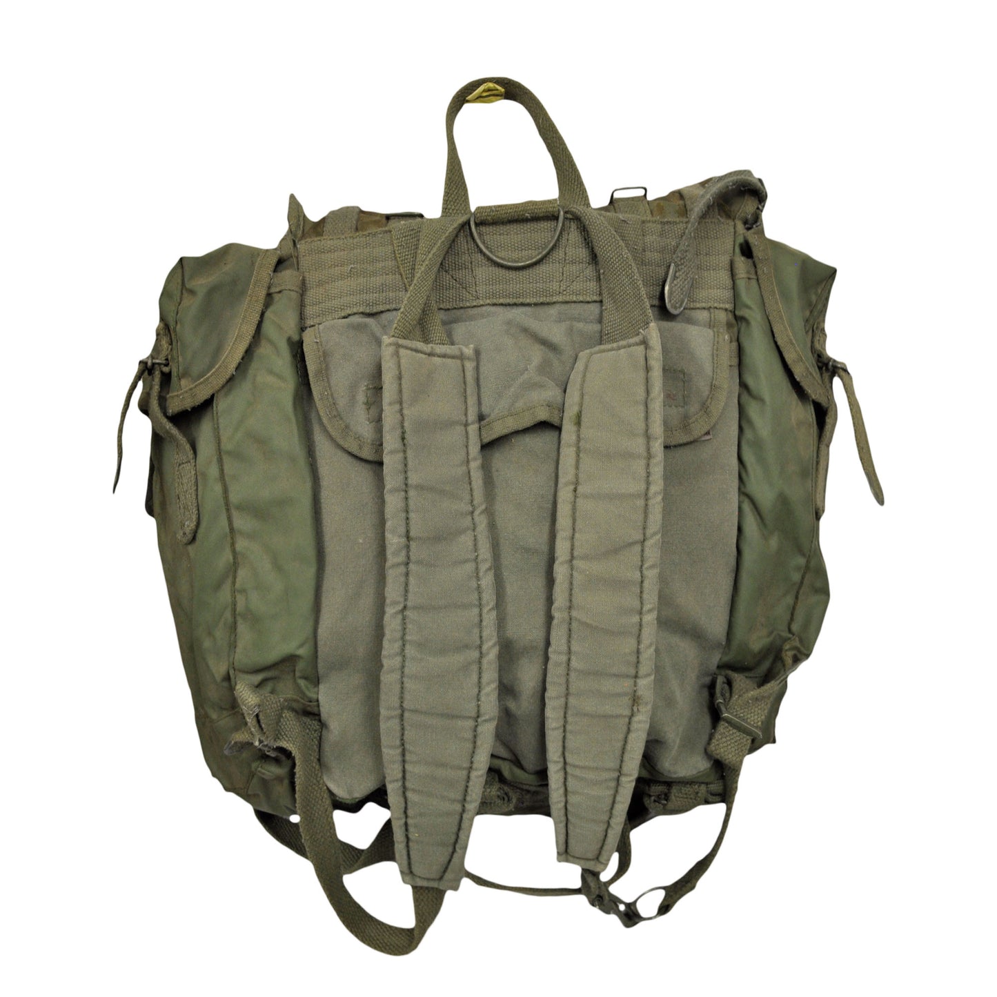 Army Rucksack Original French Military Vintage Surplus Backpack Olive Medium