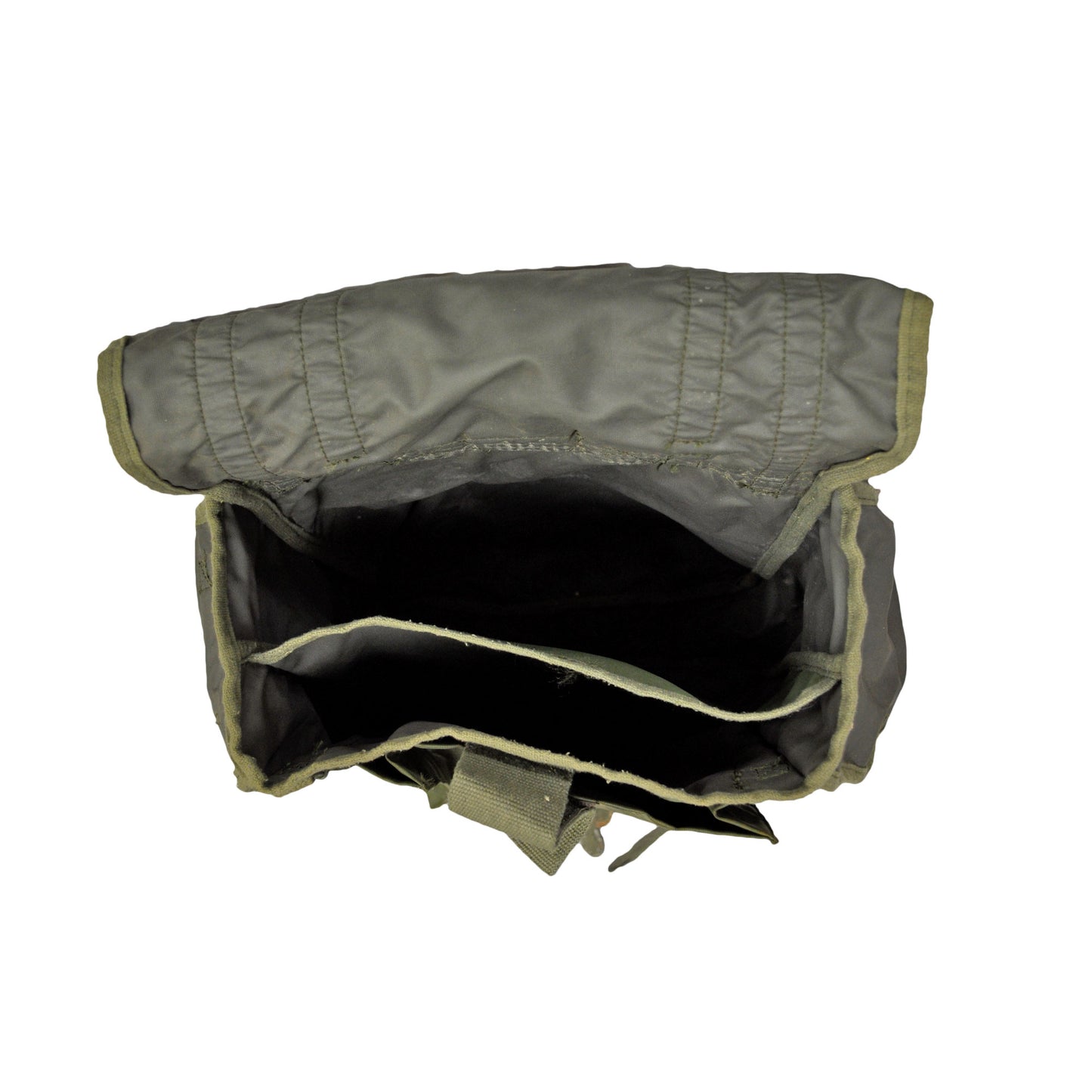 Army Rucksack Original French Military Vintage Surplus Backpack Olive Small