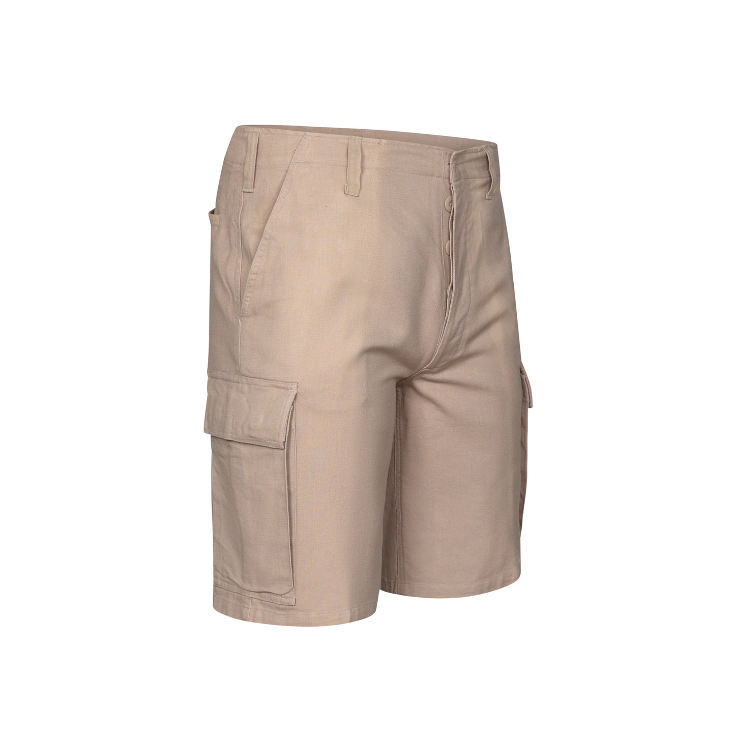 Army Combat Shorts Durable Summer Moleskin Cotton Beige