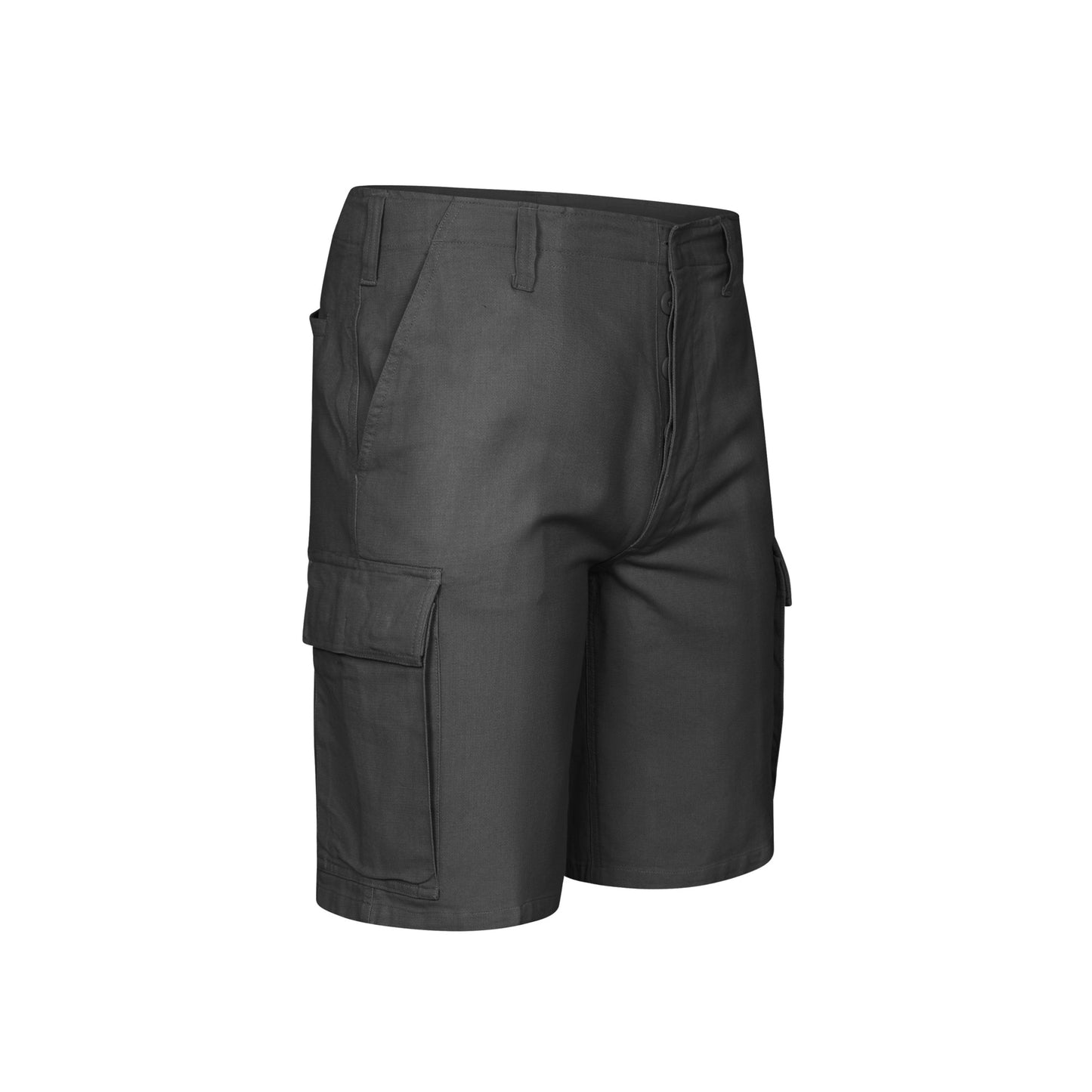 Army Combat Shorts Durable Summer Moleskin Cotton Black