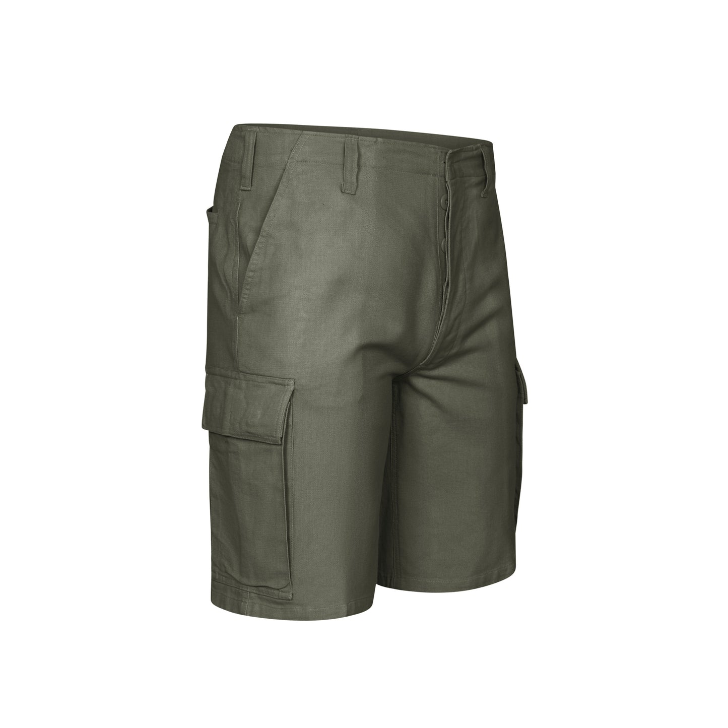 Army Combat Shorts Durable Summer Moleskin Cotton Olive