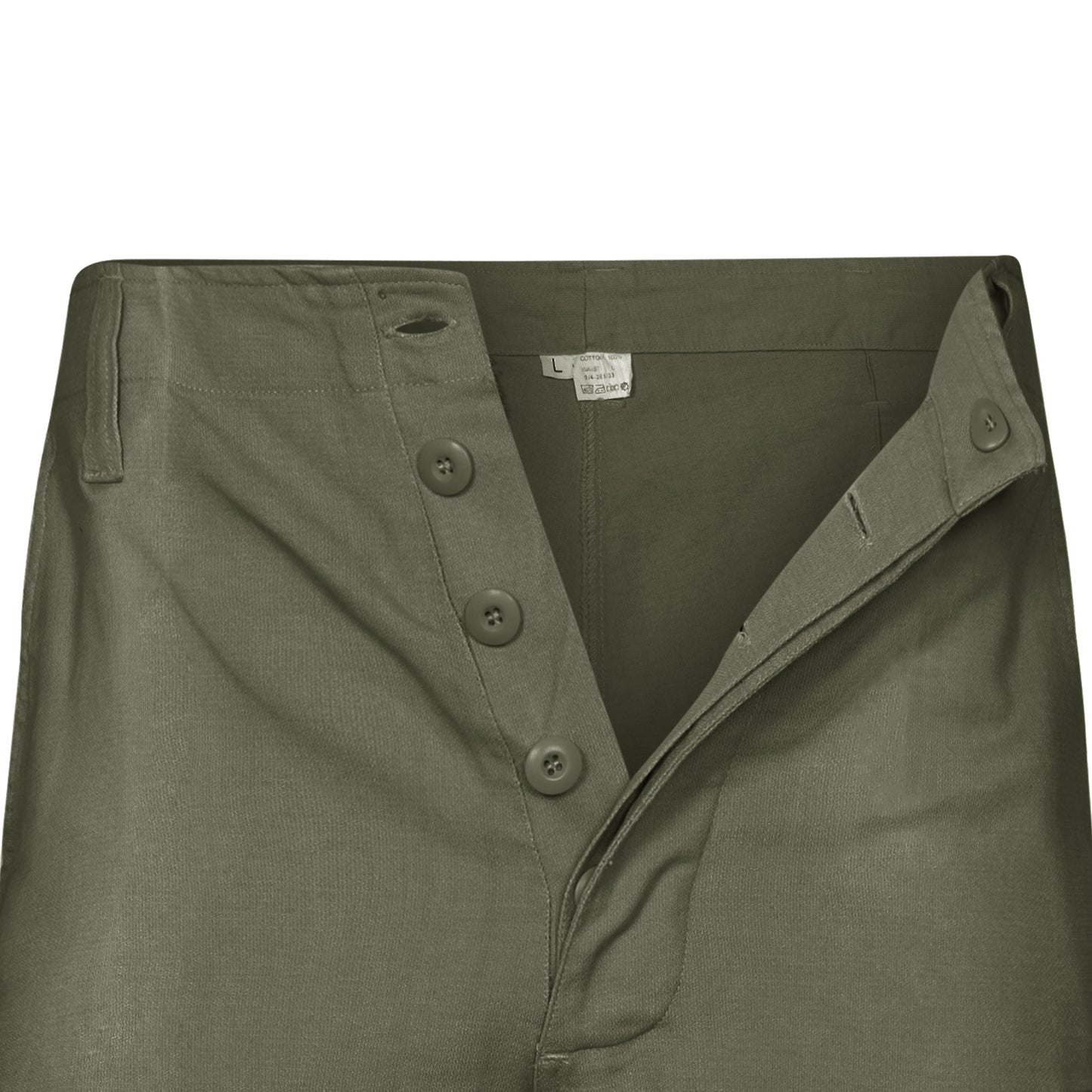 Army Combat Shorts Durable Summer Moleskin Cotton Olive