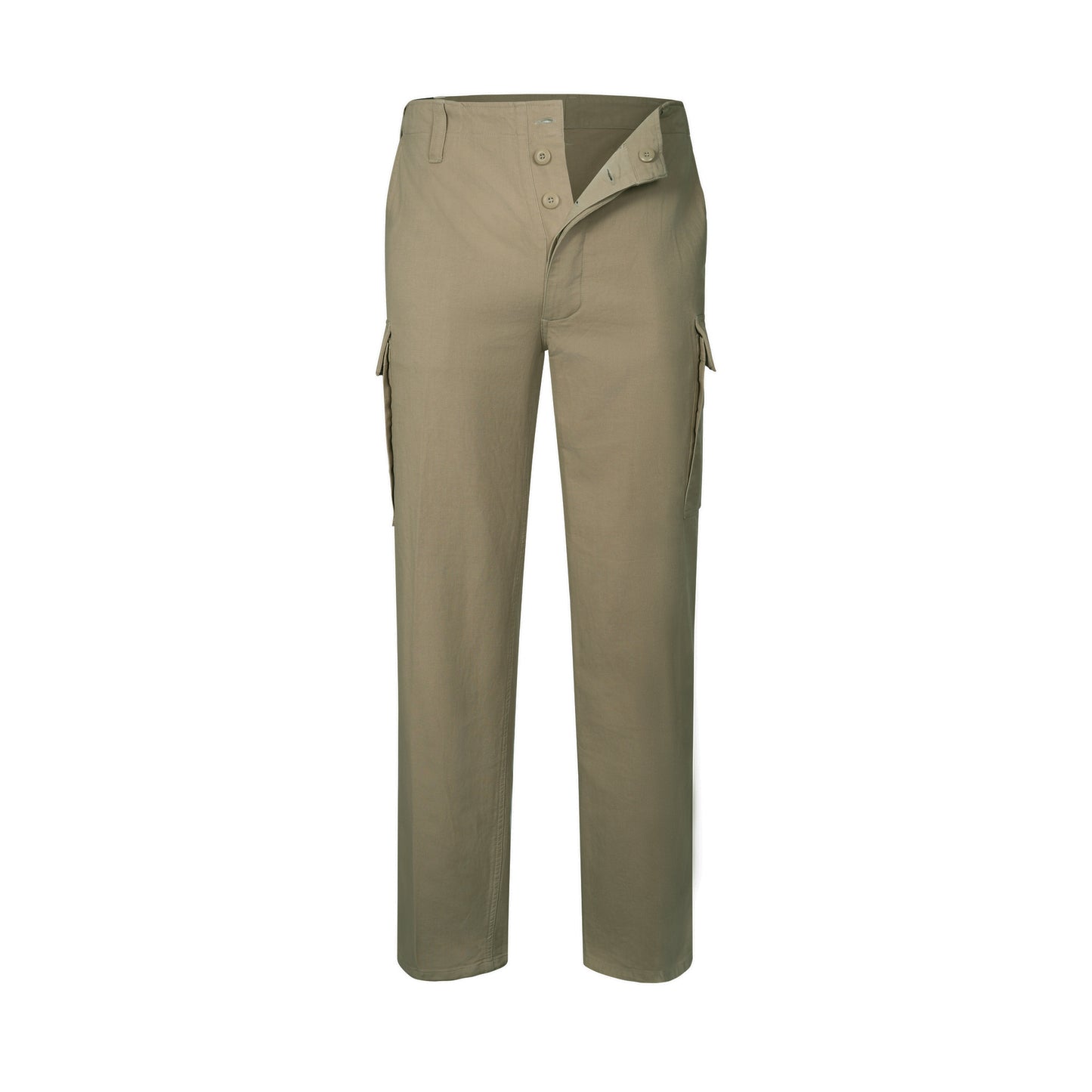 Moleskin Trousers Work Cotton Pants Olive