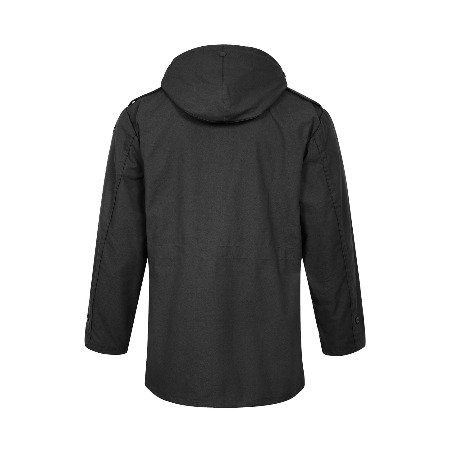 German Parka Military Vintage Style with Liner Black