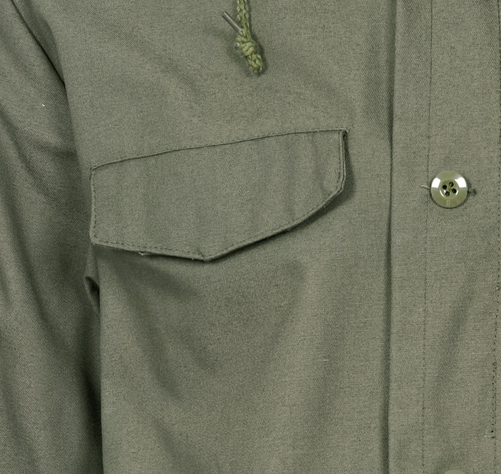 German Parka Military Vintage Style with Liner Olive