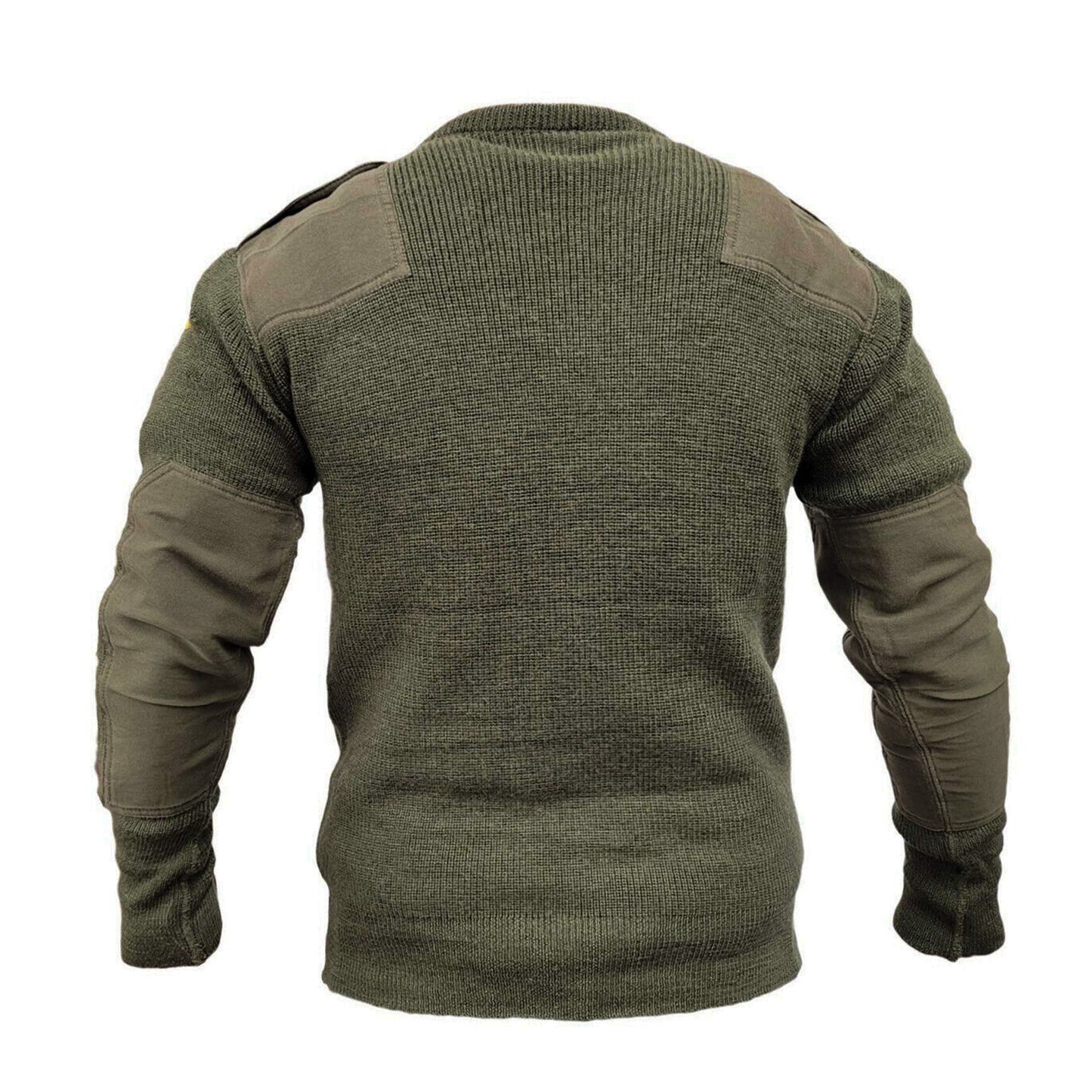 Original German Army Jumper Bundeswehr Military Wool Pullover Issued Olive