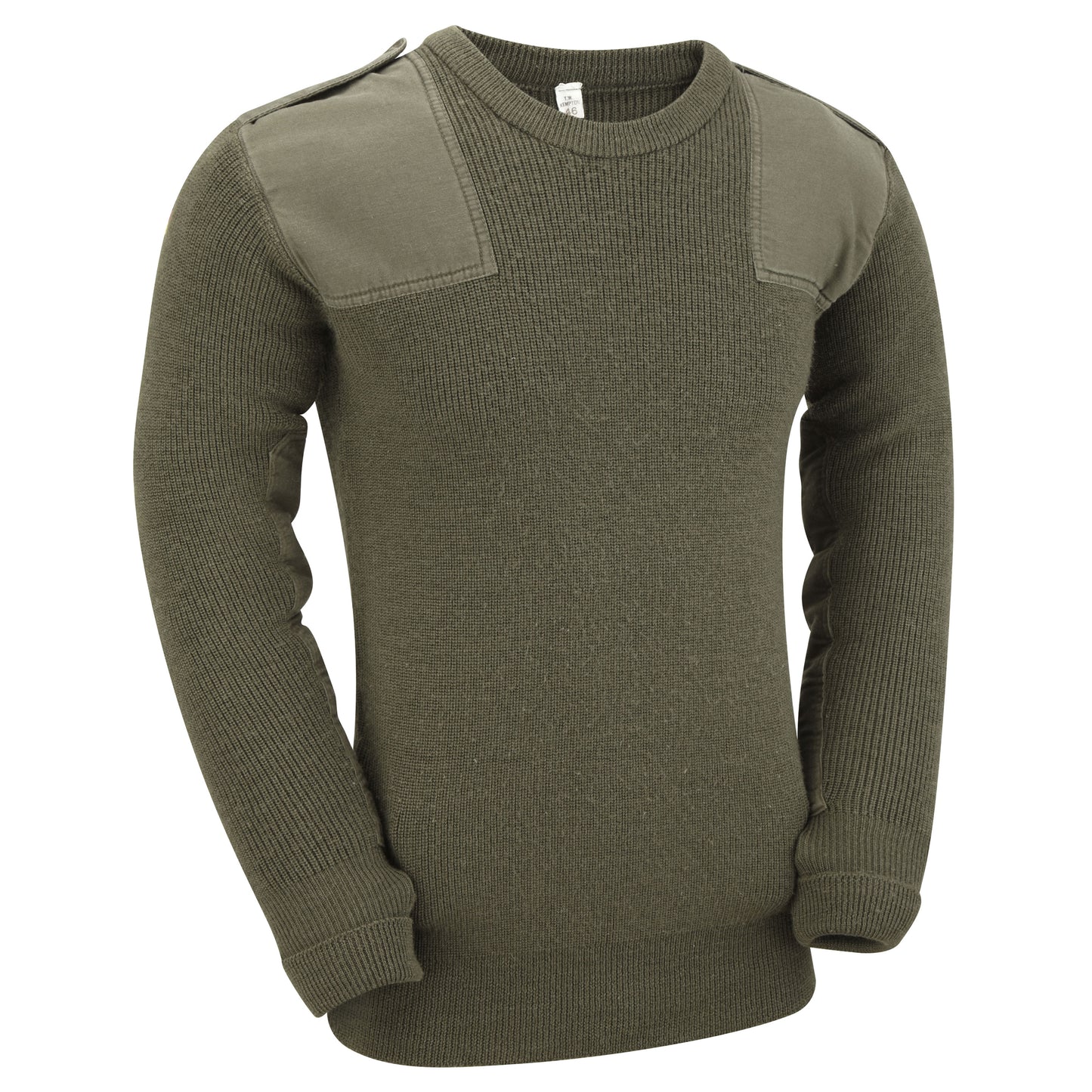 Original German Army Jumper Bundeswehr Military Wool Pullover Issued Olive