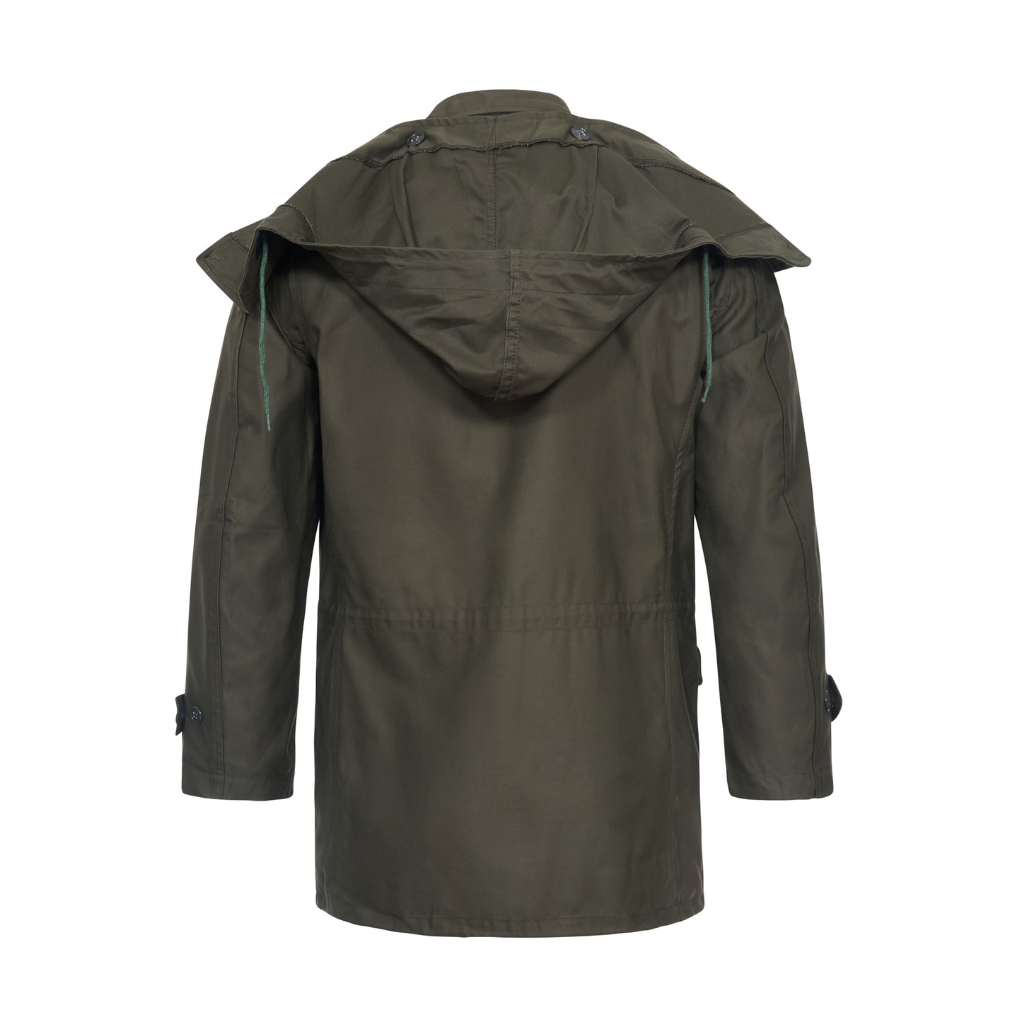 Original Greek Army Jacket Military Vintage Field Coat Olive