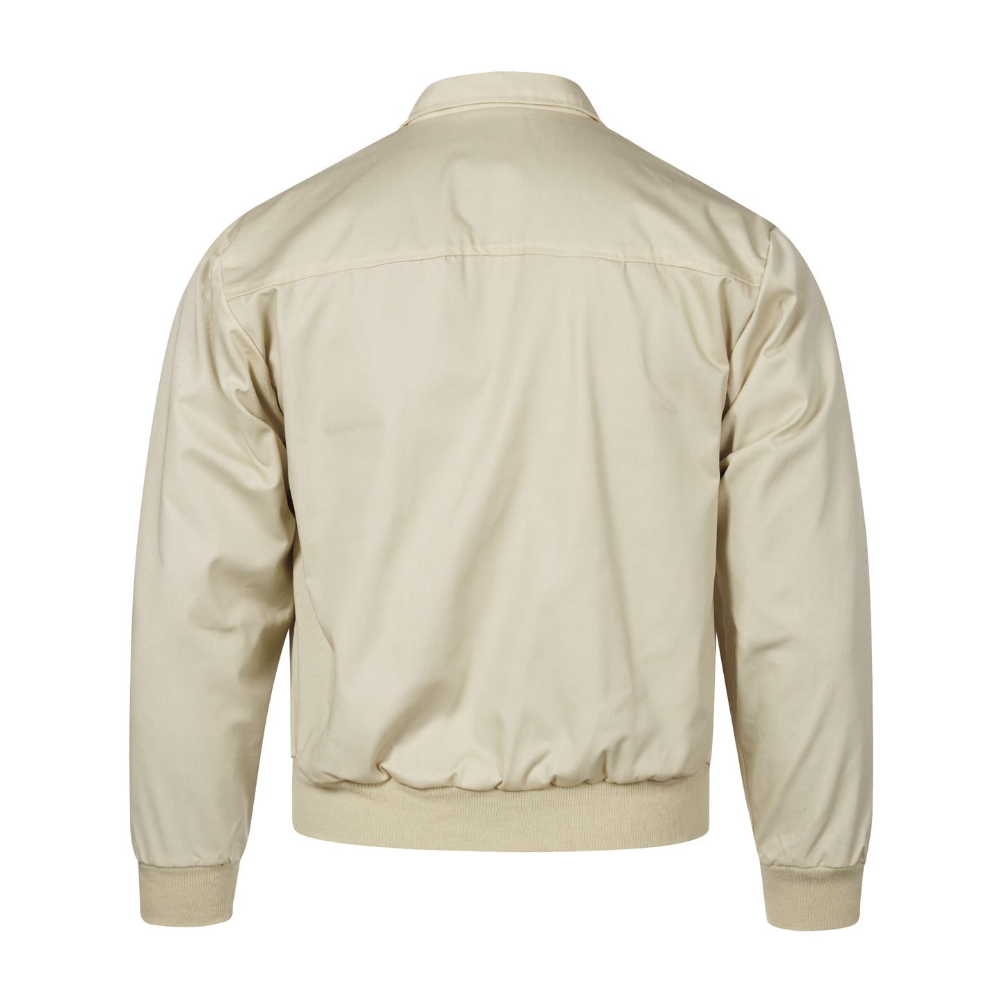 Harrington Bomber Jacket Tartar Lining Beige