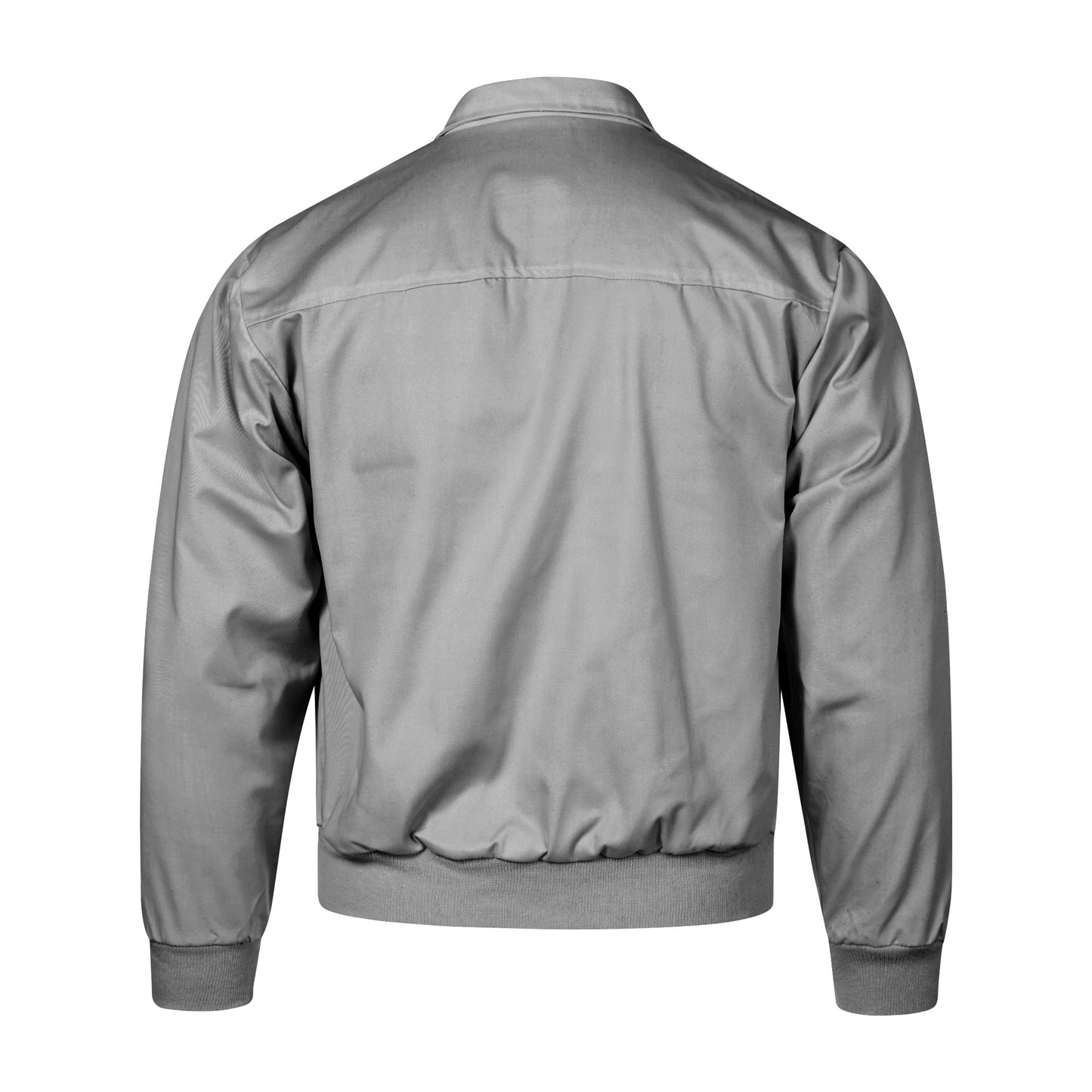 Harrington Bomber Jacket Tartar Lining Grey