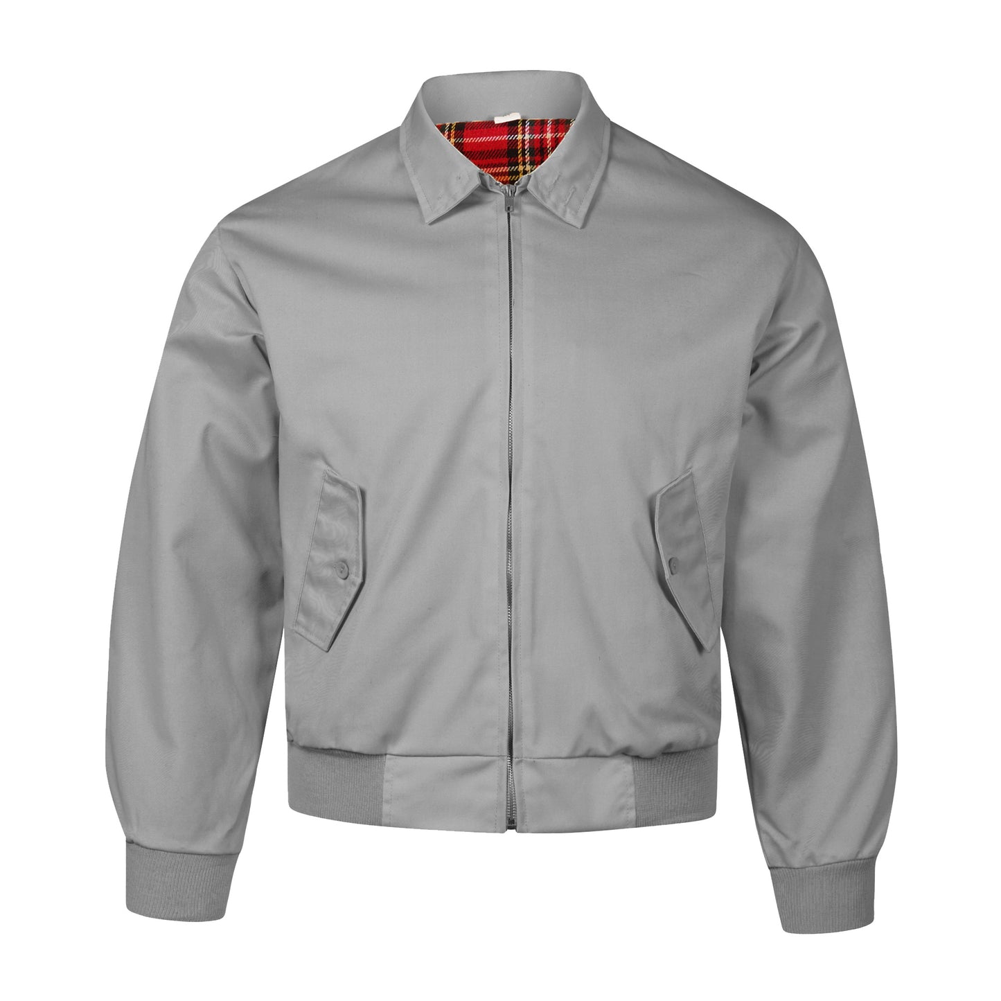 Harrington Jacket Classic English Fashion Bomber Grey
